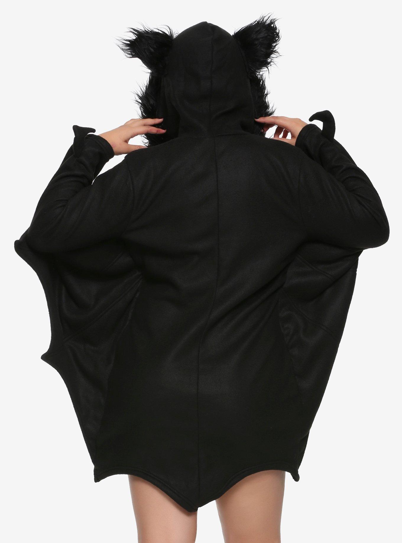 Cozy Bat Girls Costume Plus Size, , alternate