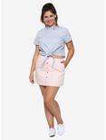 Riverdale Betty Tie Front Girls Short-Sleeve Woven Button-Up Plus Size Hot Topic Exclusive, MULTI COLOR, alternate