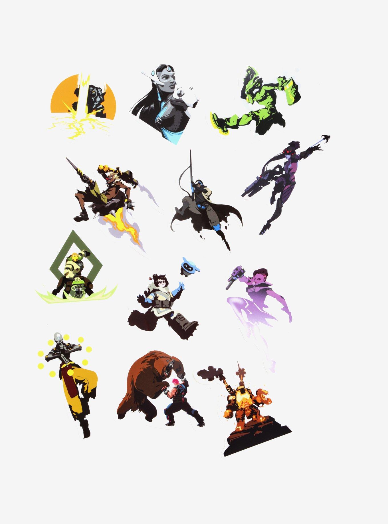 Overwatch Blind Spray Sticker Pack, , alternate