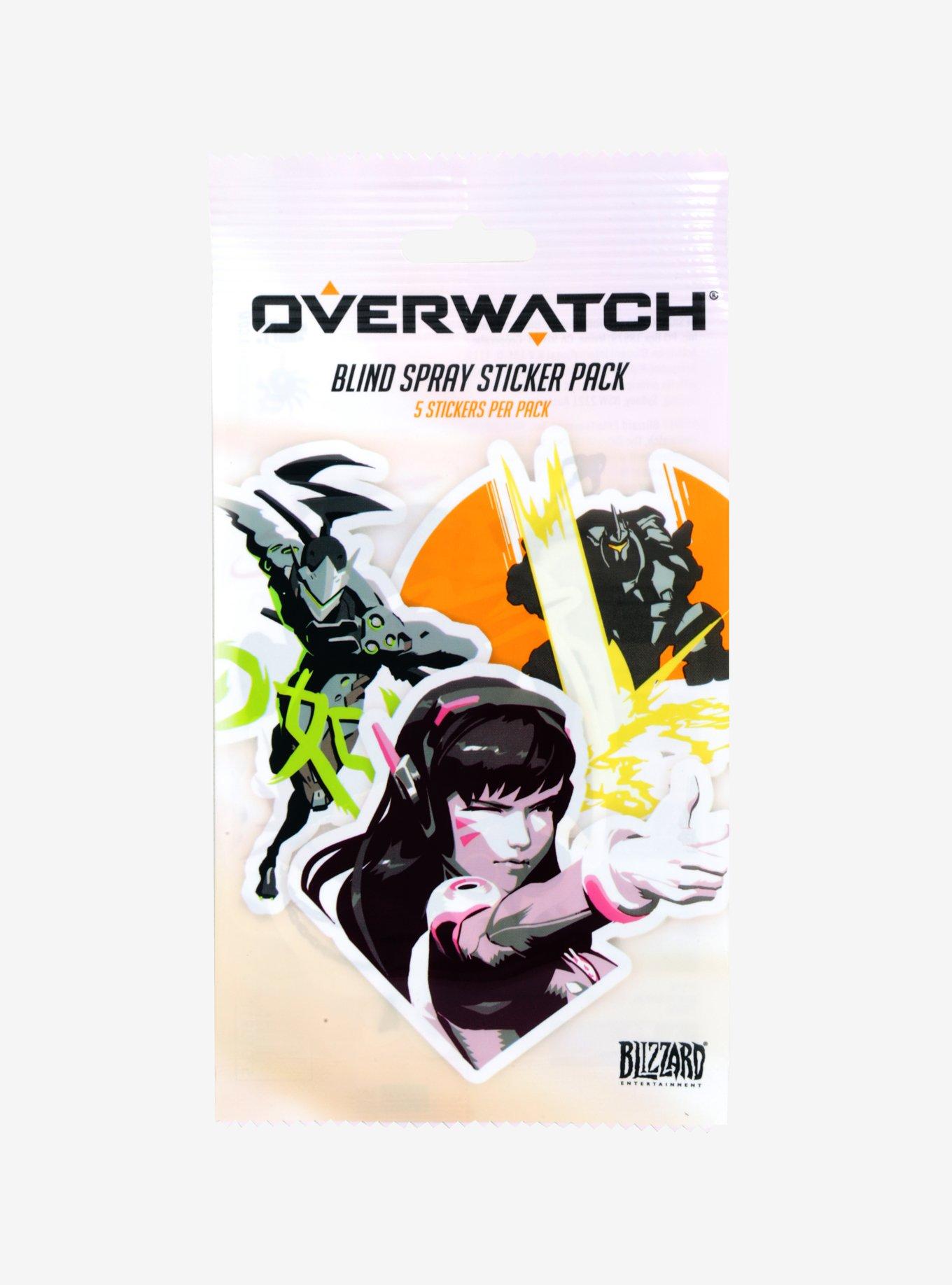 Overwatch Blind Spray Sticker Pack, , alternate