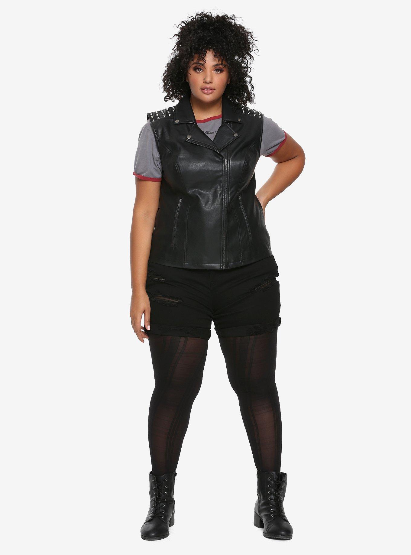 Riverdale Toni Southside Serpent Faux Leather Girls Vest Plus Size Hot Topic Exclusive, , alternate