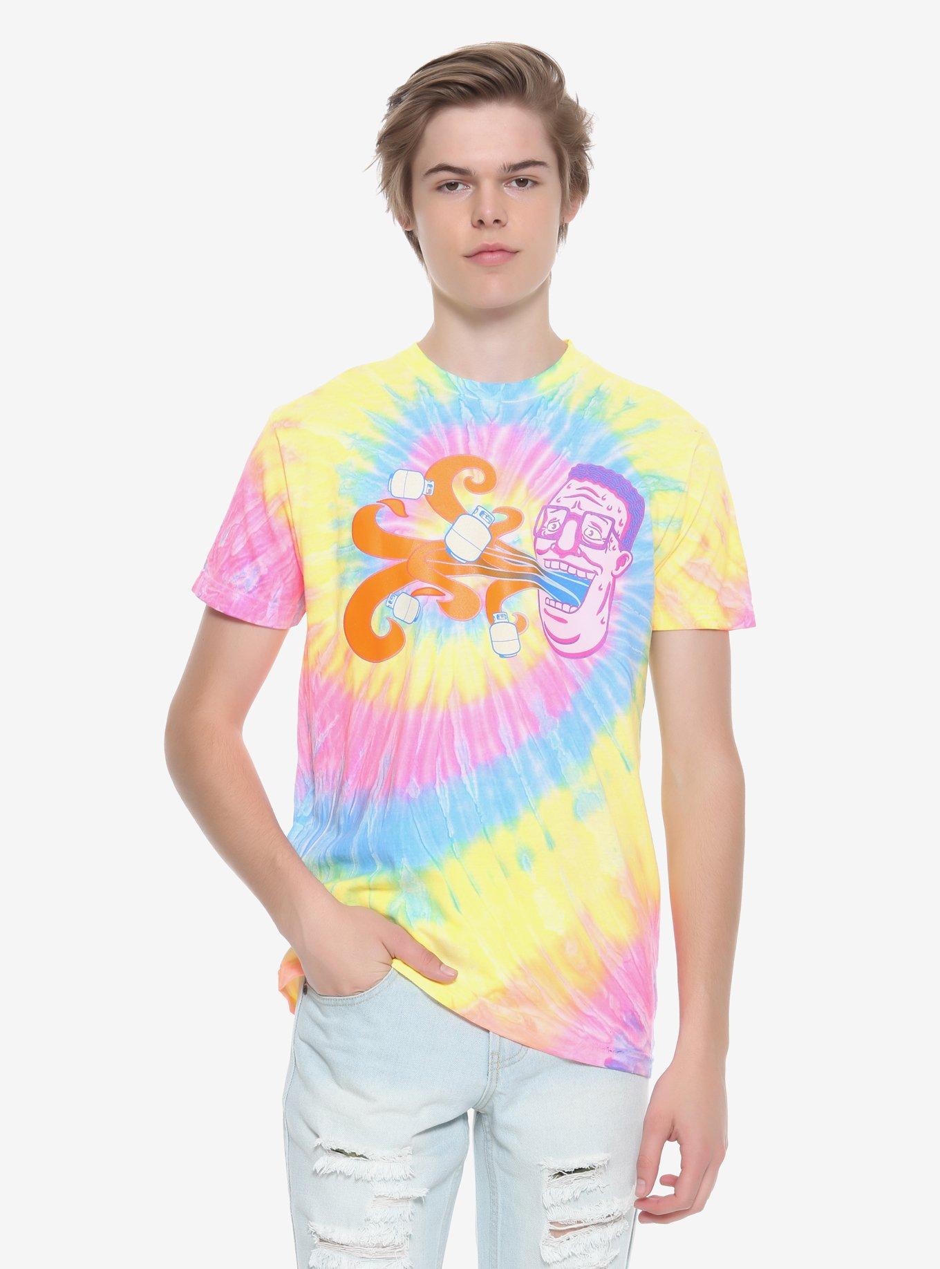 King Of The Hill Hank Tie-Dye T-Shirt Hot Topic Exclusive, , alternate