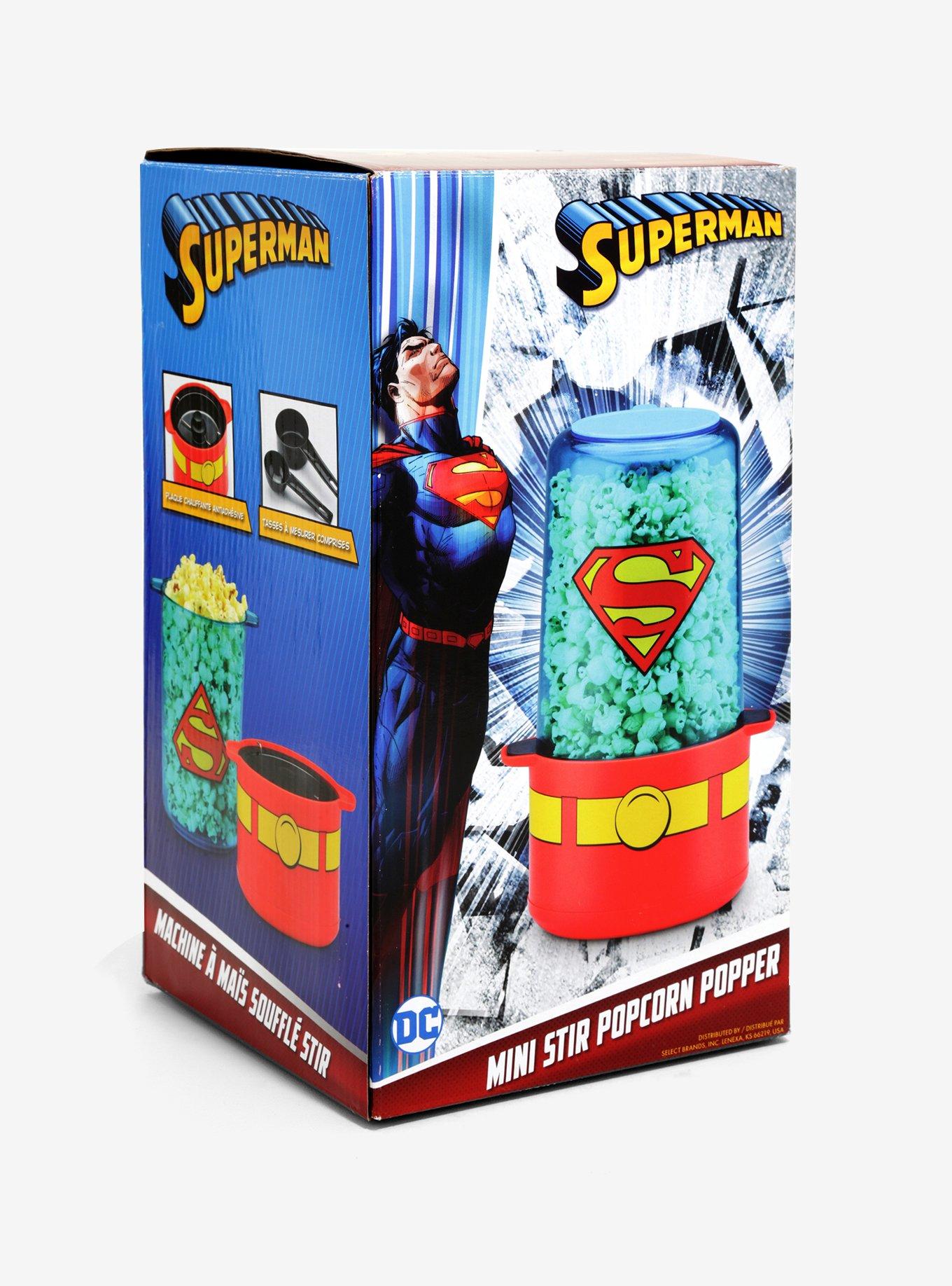 DC Comics Superman Mini Stir Popcorn Popper, , alternate