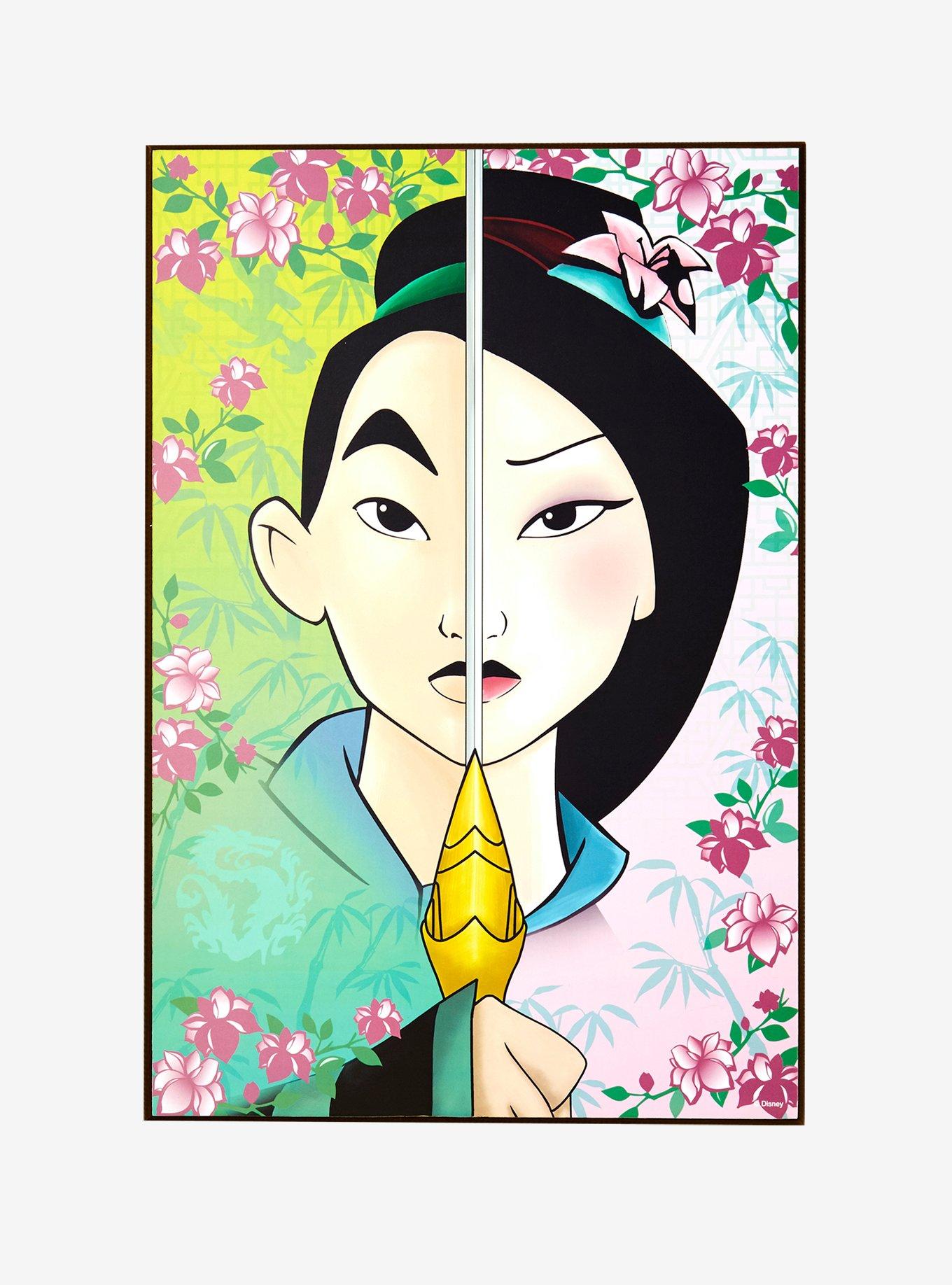 Disney Mulan Sword Split Wood Wall Art, , alternate