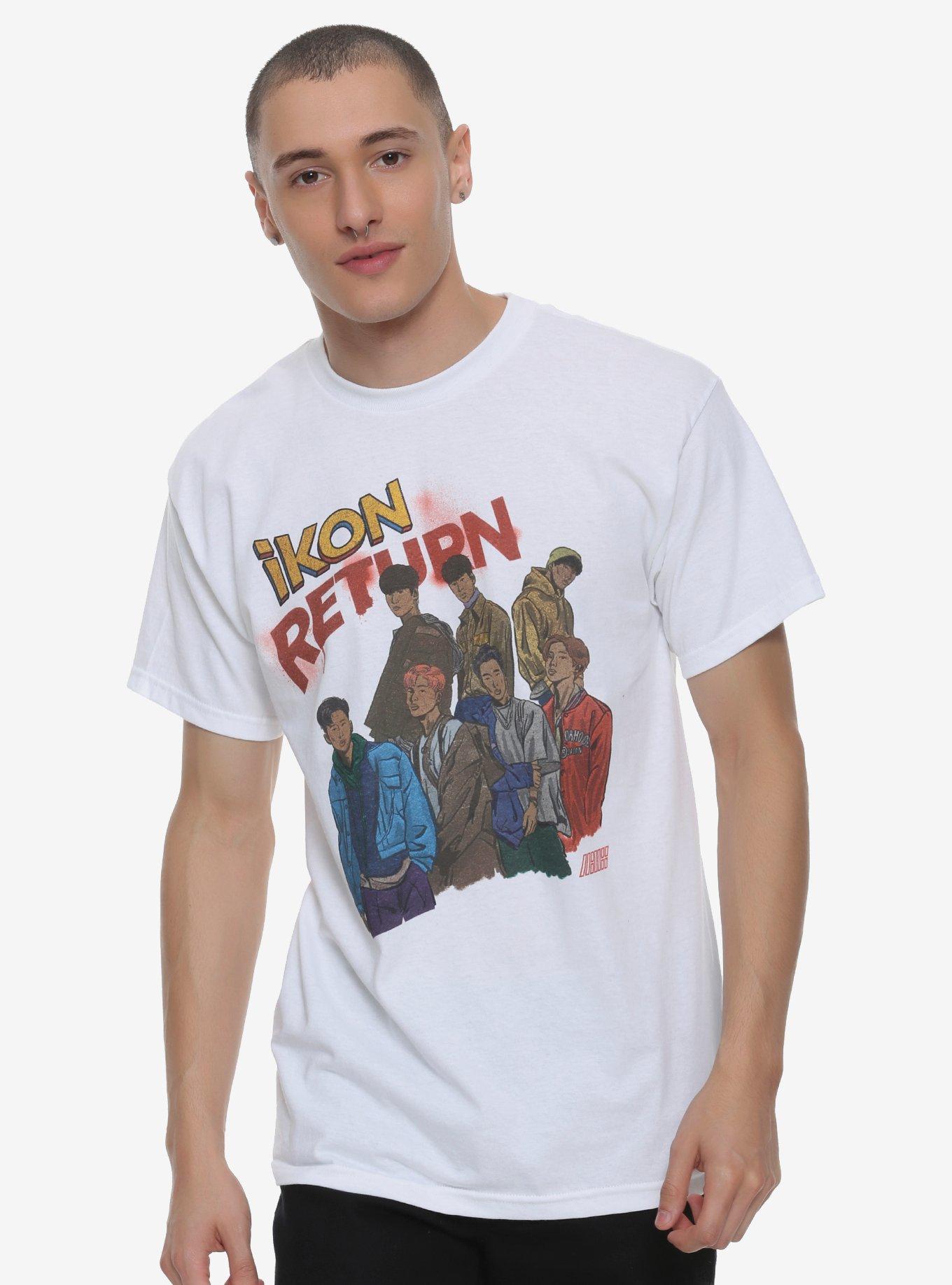 IKon Return Cartoon T-Shirt, , alternate