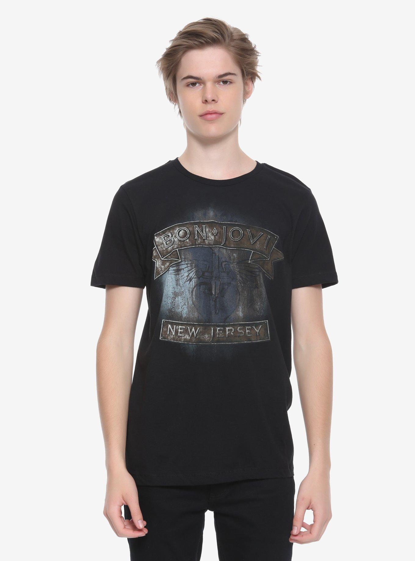 Bon Jovi New Jersey Banner T-Shirt, , alternate