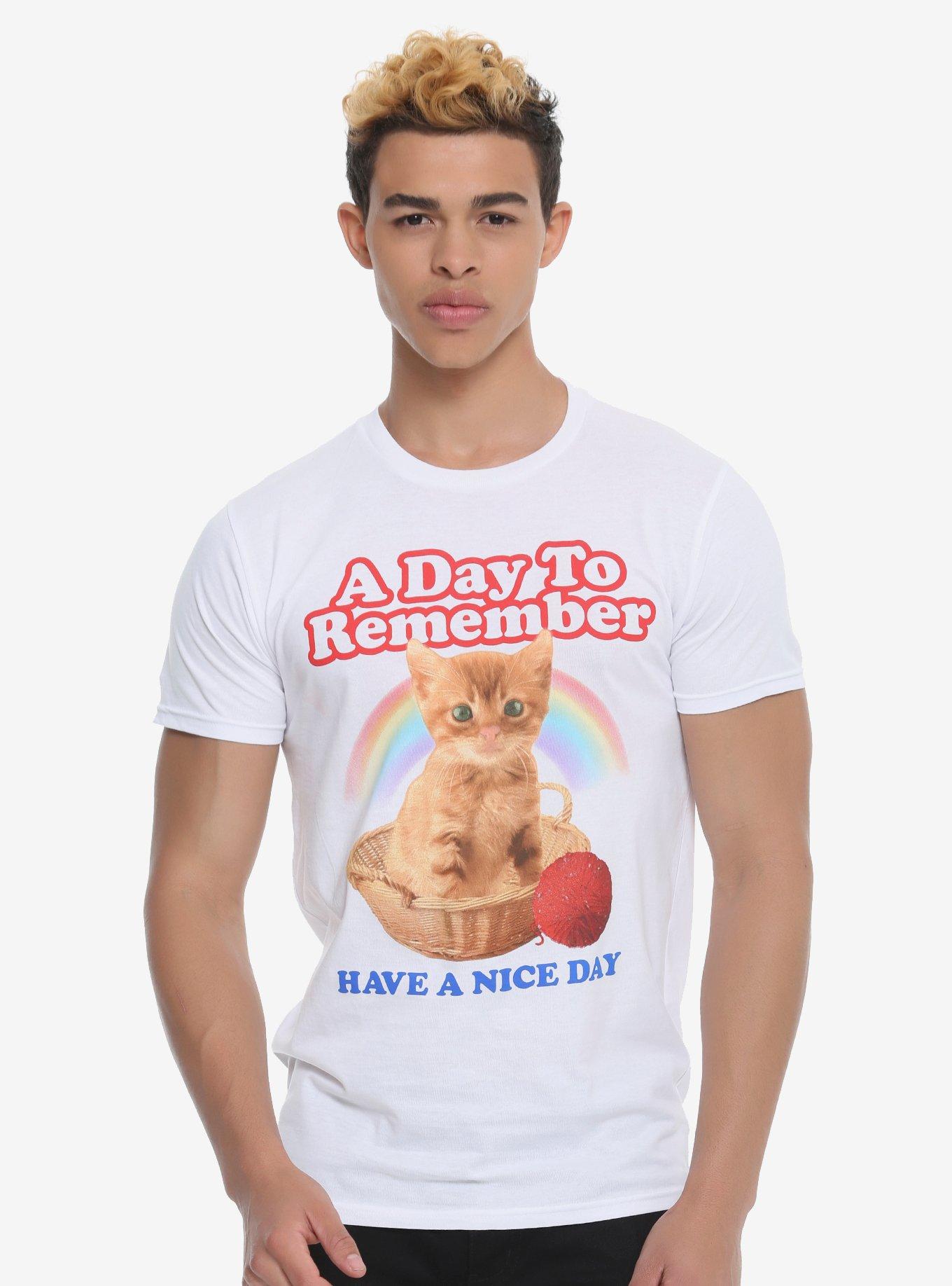A Day To Remember Kitty Nice Day T-Shirt, , alternate