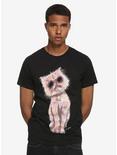 Gus Fink Creepy Cat T-Shirt Hot Topic Exclusive, , alternate