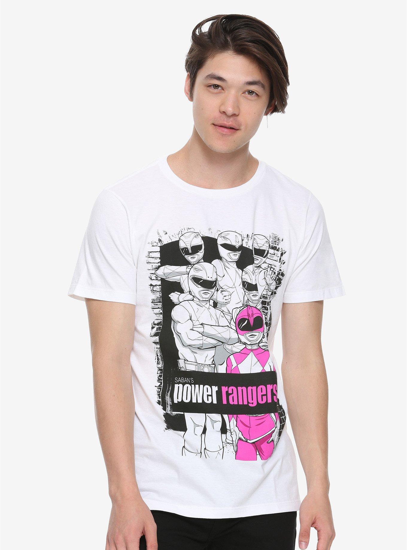 Power Rangers Pink Ranger T-Shirt Hot Topic Exclusive, , alternate