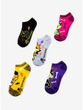 Tokidoki Halloween Unicorno No-Show Socks 5 Pair, , alternate