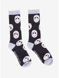 Friday The 13th Jason Mask Crew Socks, , alternate