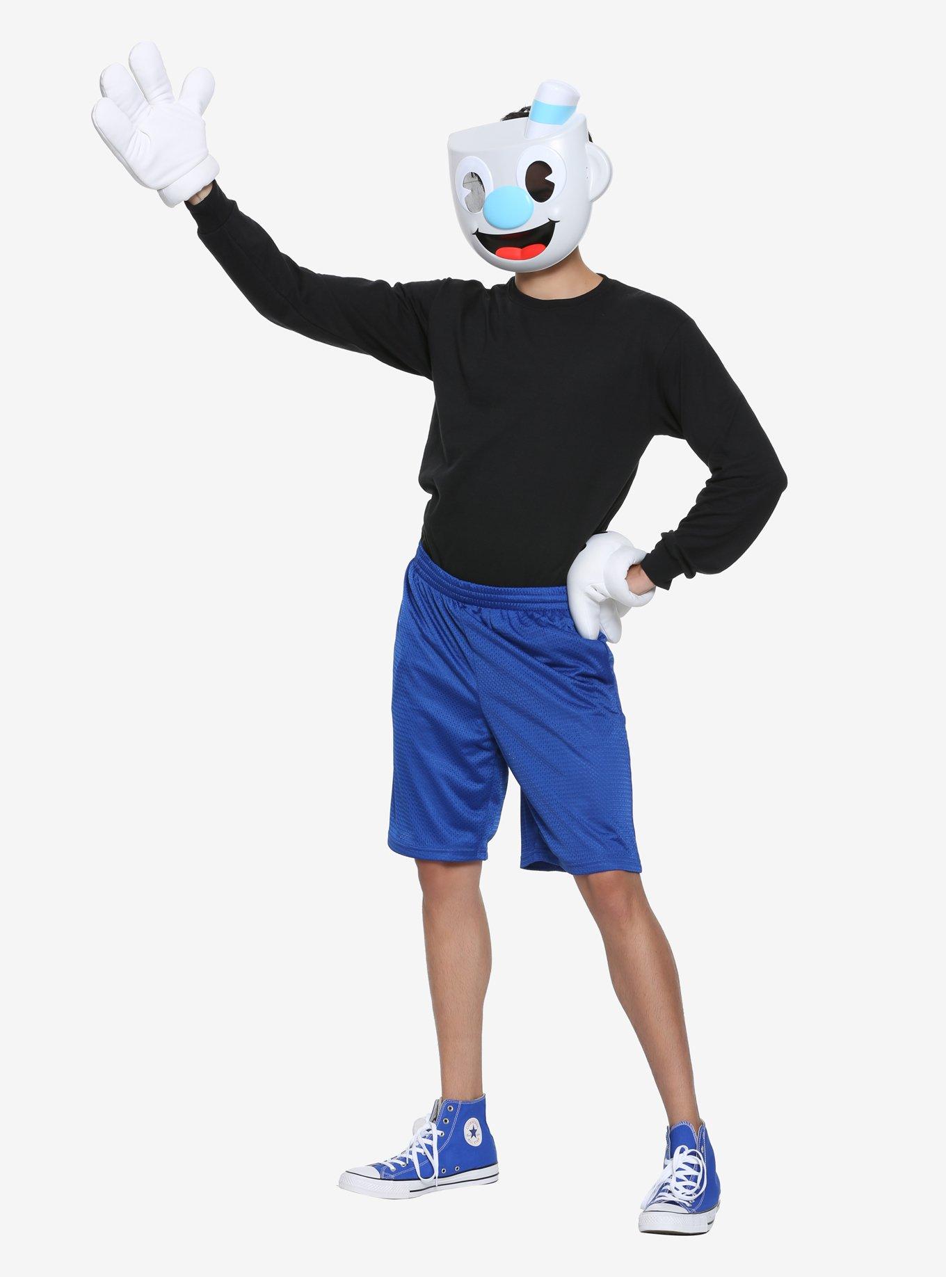 Cuphead Mugman Mask, , alternate