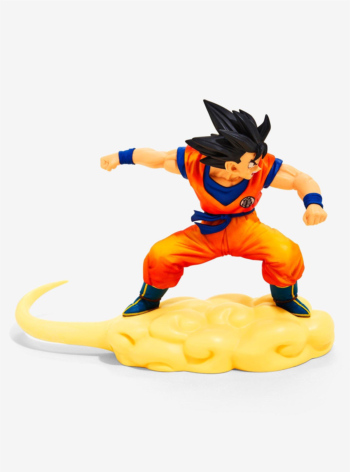 Dragon Ball Z Son Goku Let's Go Flying Nimbus Statue, , alternate