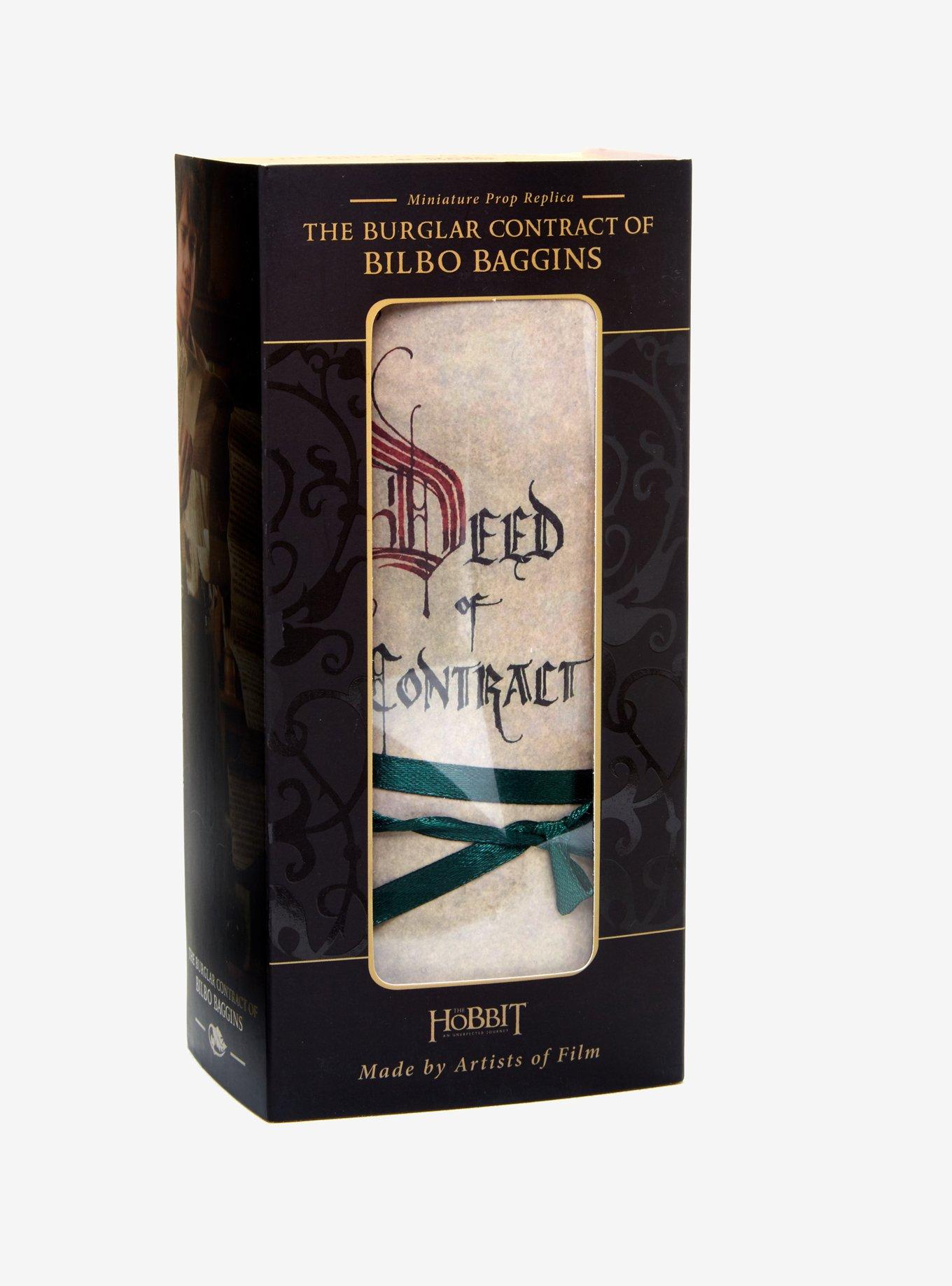 The Hobbit The Burglar Contract Of Bilbo Baggins Replica, , alternate