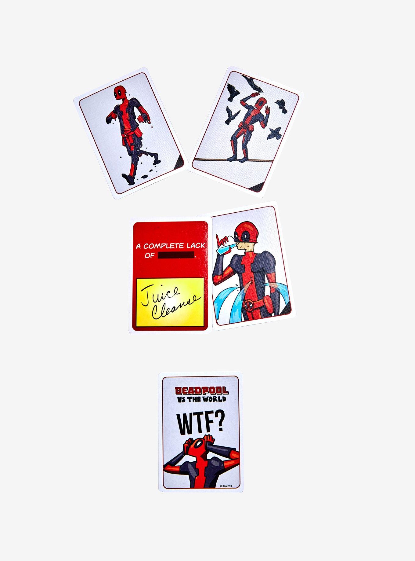 Marvel Deadpool Vs The World Card Game, , alternate