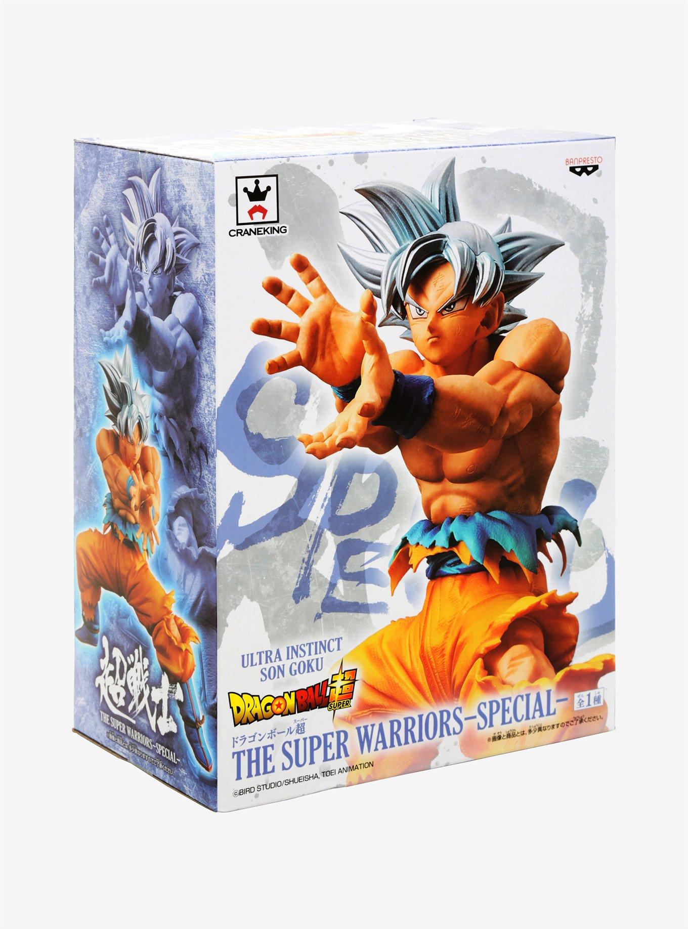 Dragon Ball Super Ultra Instinct Goku The Super Warriors Figure, , alternate