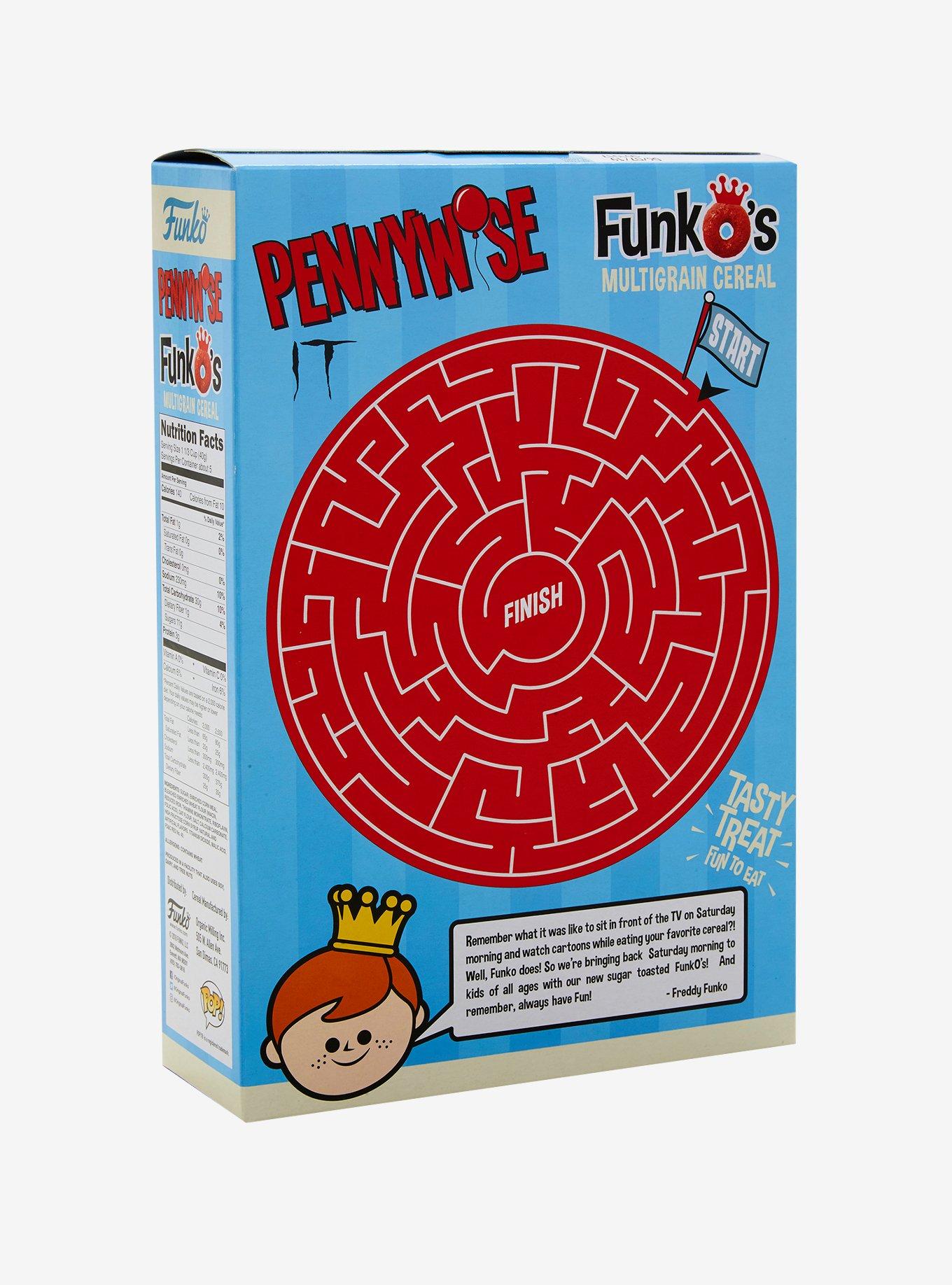 Funko IT FunkO's Cereal With Pocket Pop! Pennywise Cereal Hot Topic Exclusive, , alternate