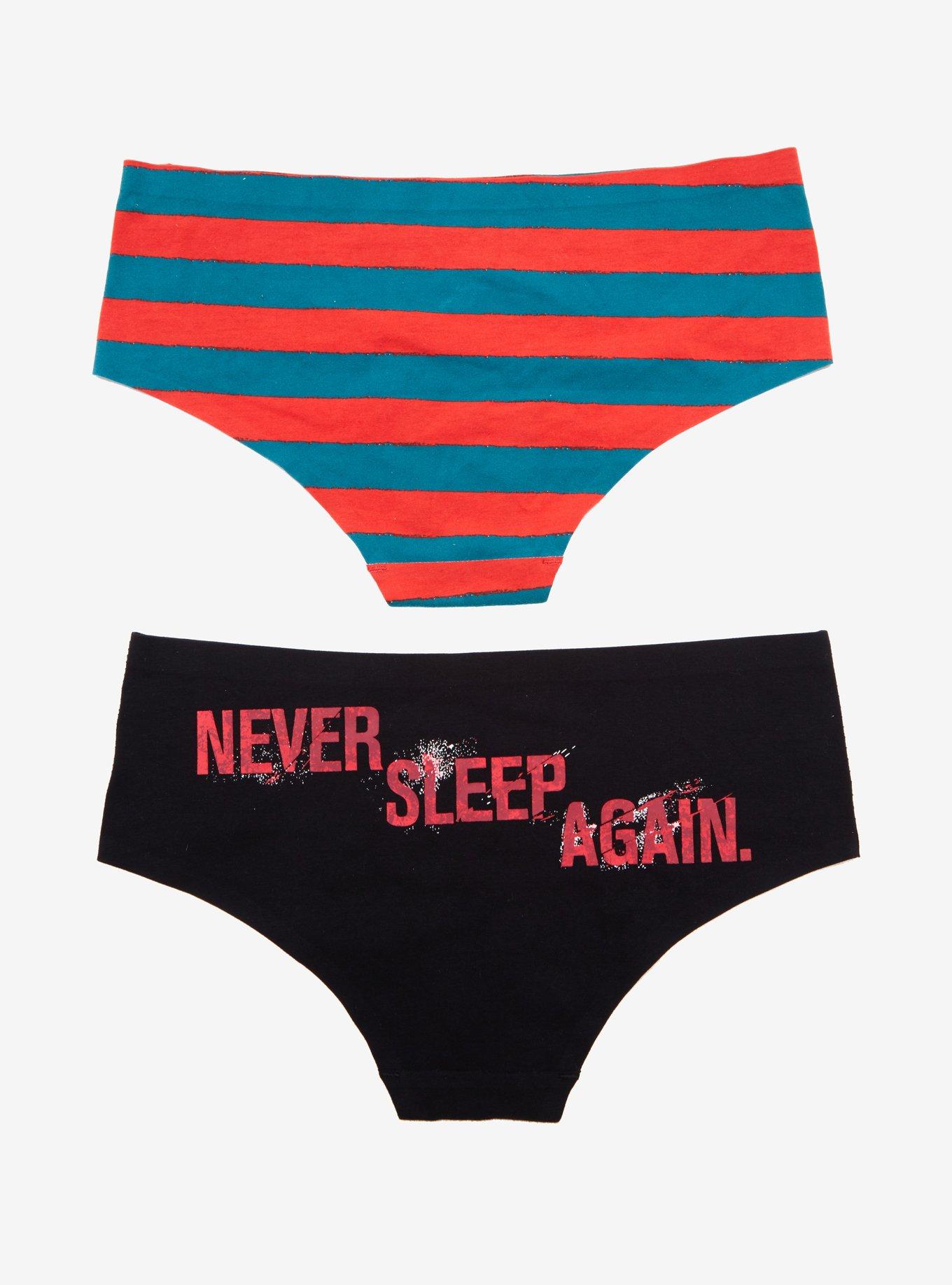 A Nightmare On Elm Street Freddy Krueger Hipster Panty Set, , alternate