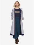 Her Universe Doctor Who Thirteenth Doctor Trench Coat, GREY, alternate