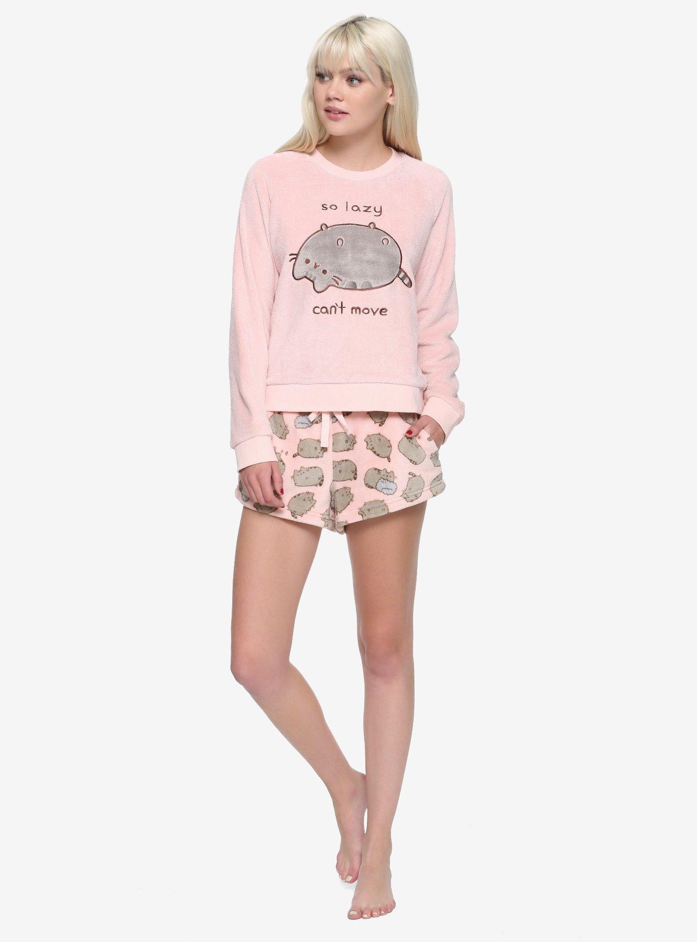 Pusheen So Lazy Plush Girls Sleep Set, , alternate
