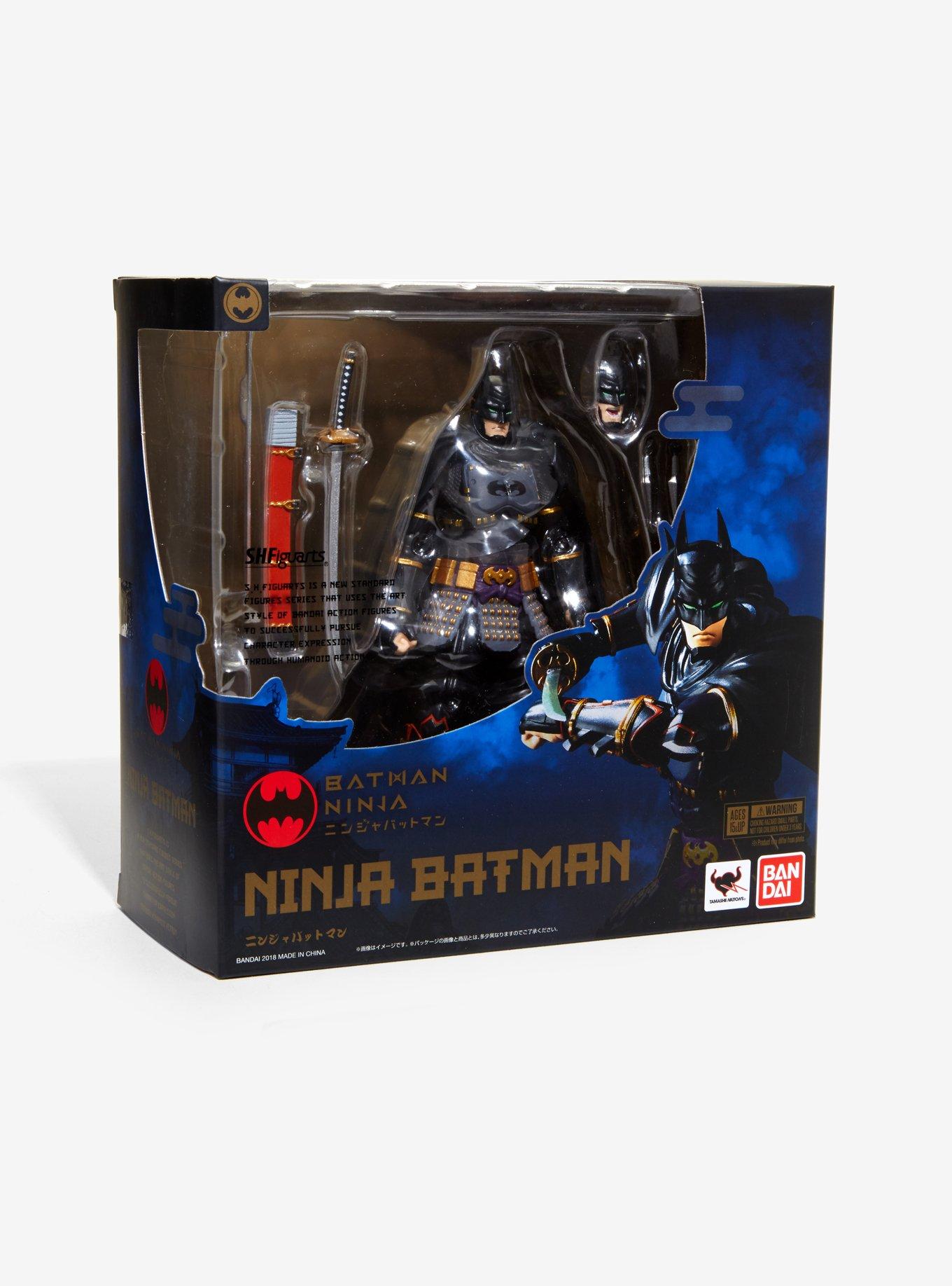 S.H. Figuarts DC Comics Ninja Batman Action Figure, , alternate