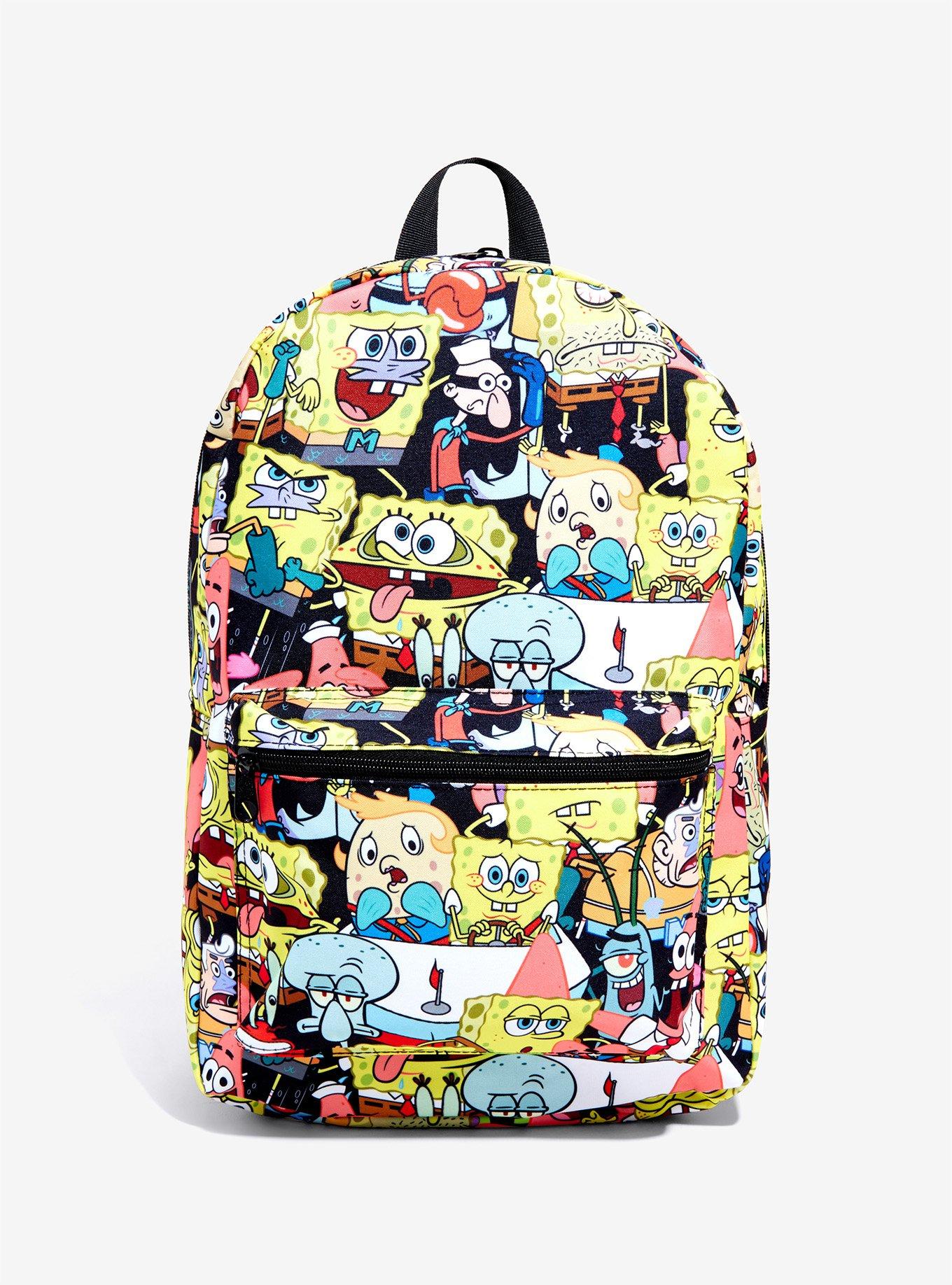 SpongeBob SquarePants Allover Print Backpack, , alternate