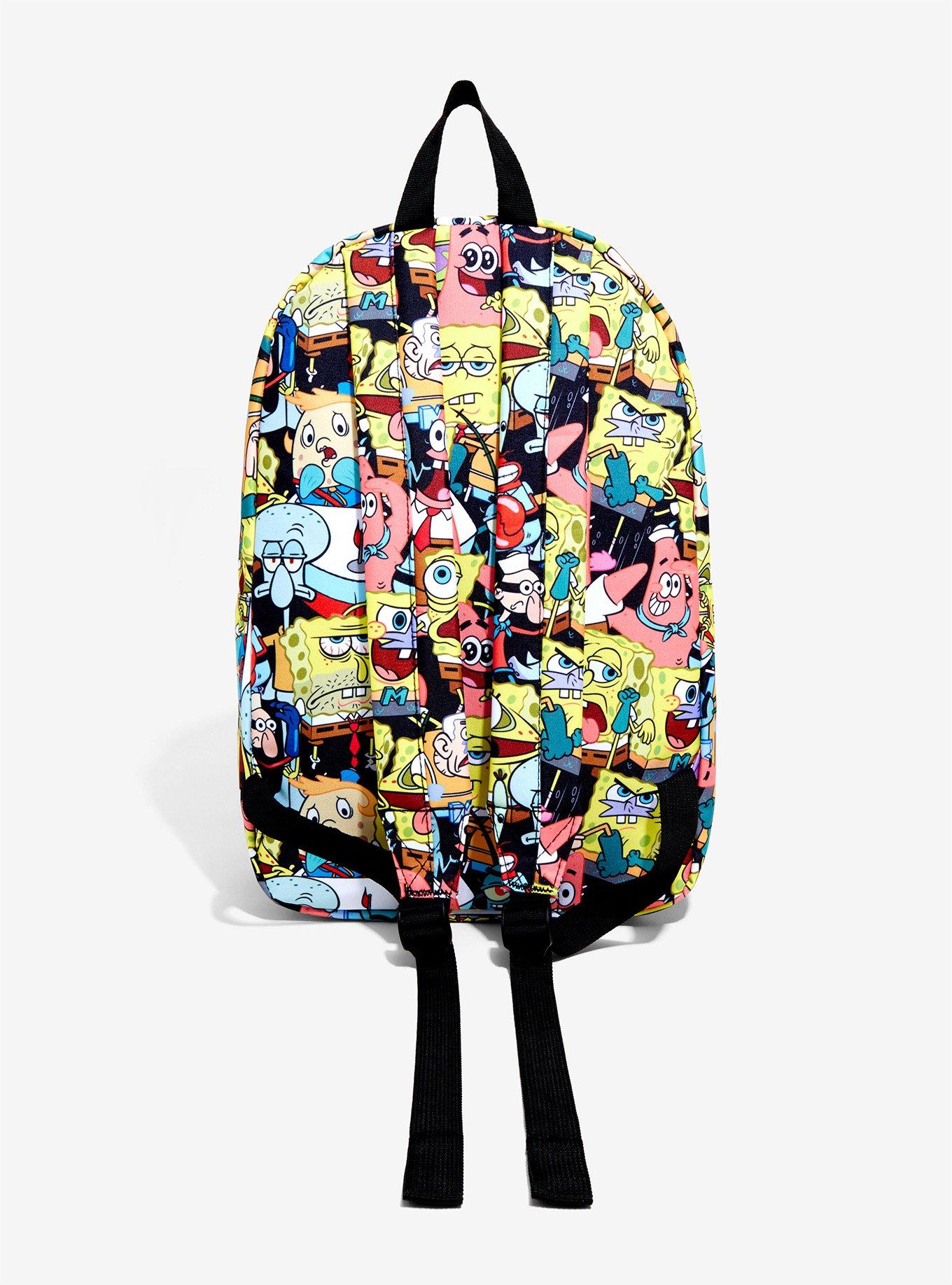 SpongeBob SquarePants Allover Print Backpack, , alternate