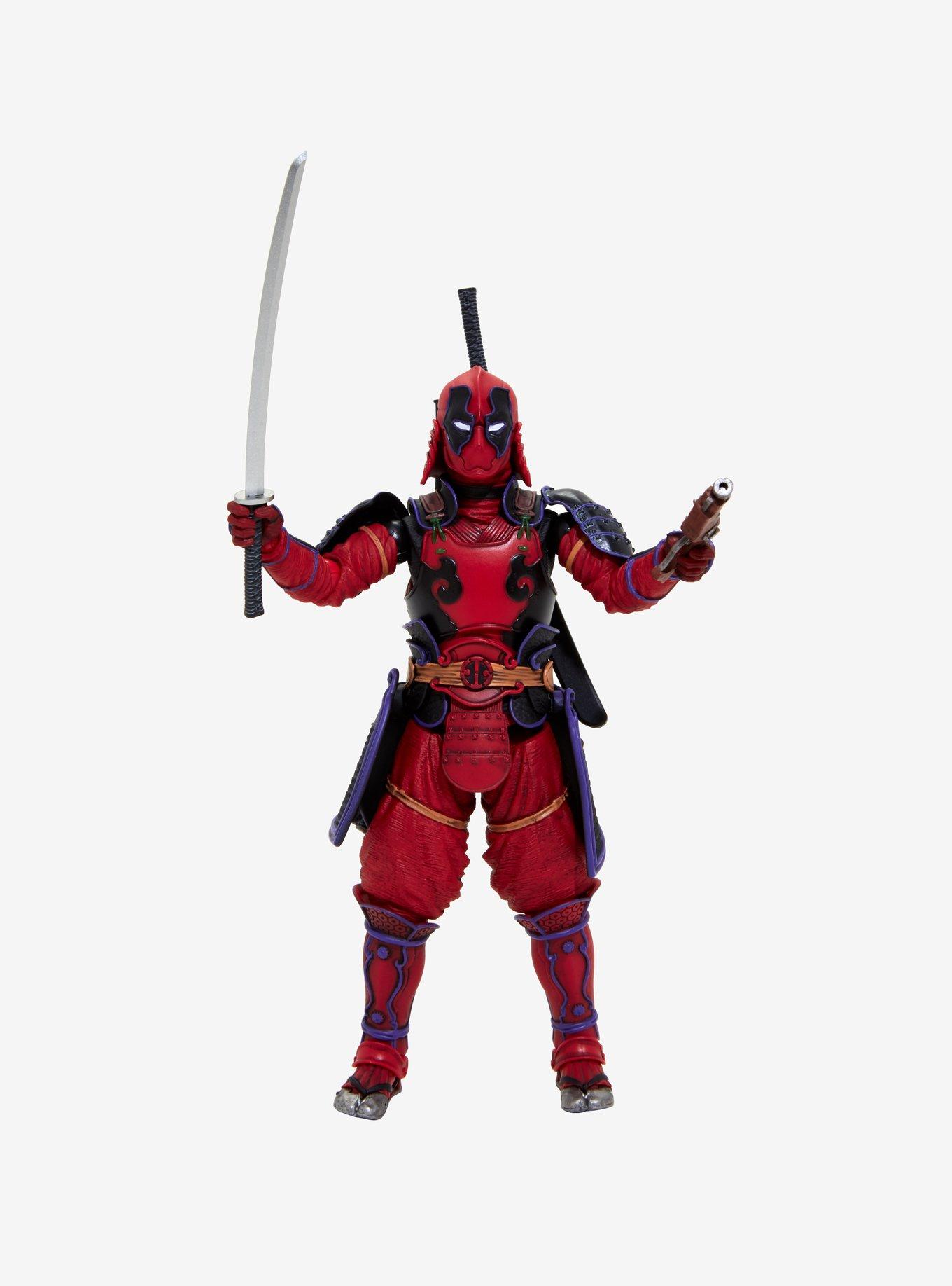 Marvel Meisho Manga Realization Kabukimono Deadpool Figure, , alternate