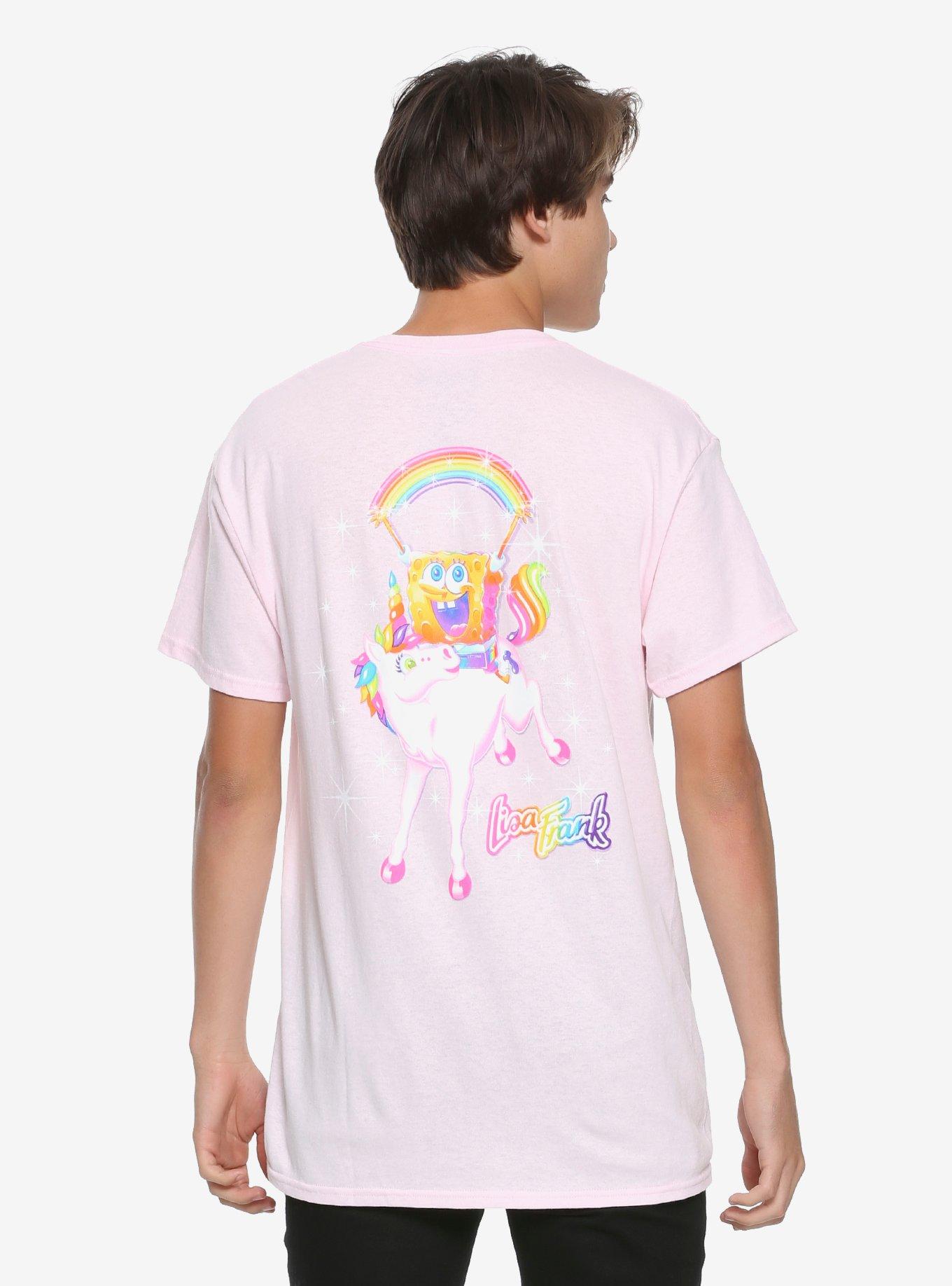 Lisa Frank X SpongeBob SquarePants Pocket T-Shirt Hot Topic Exclusive, , alternate