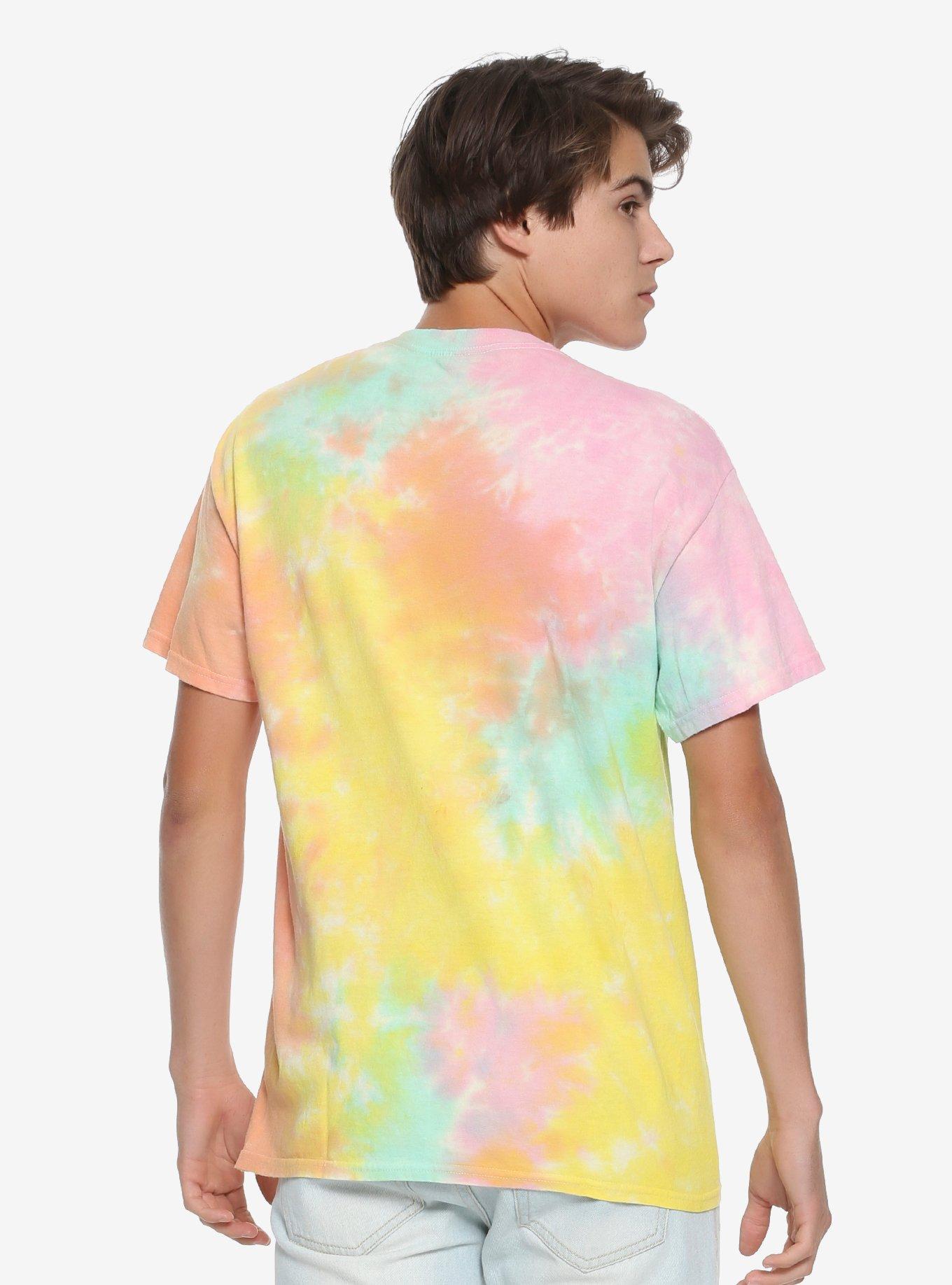 Lisa Frank X SpongeBob SquarePants Rainbow Tie-Dye T-Shirt Hot Topic Exclusive, , alternate