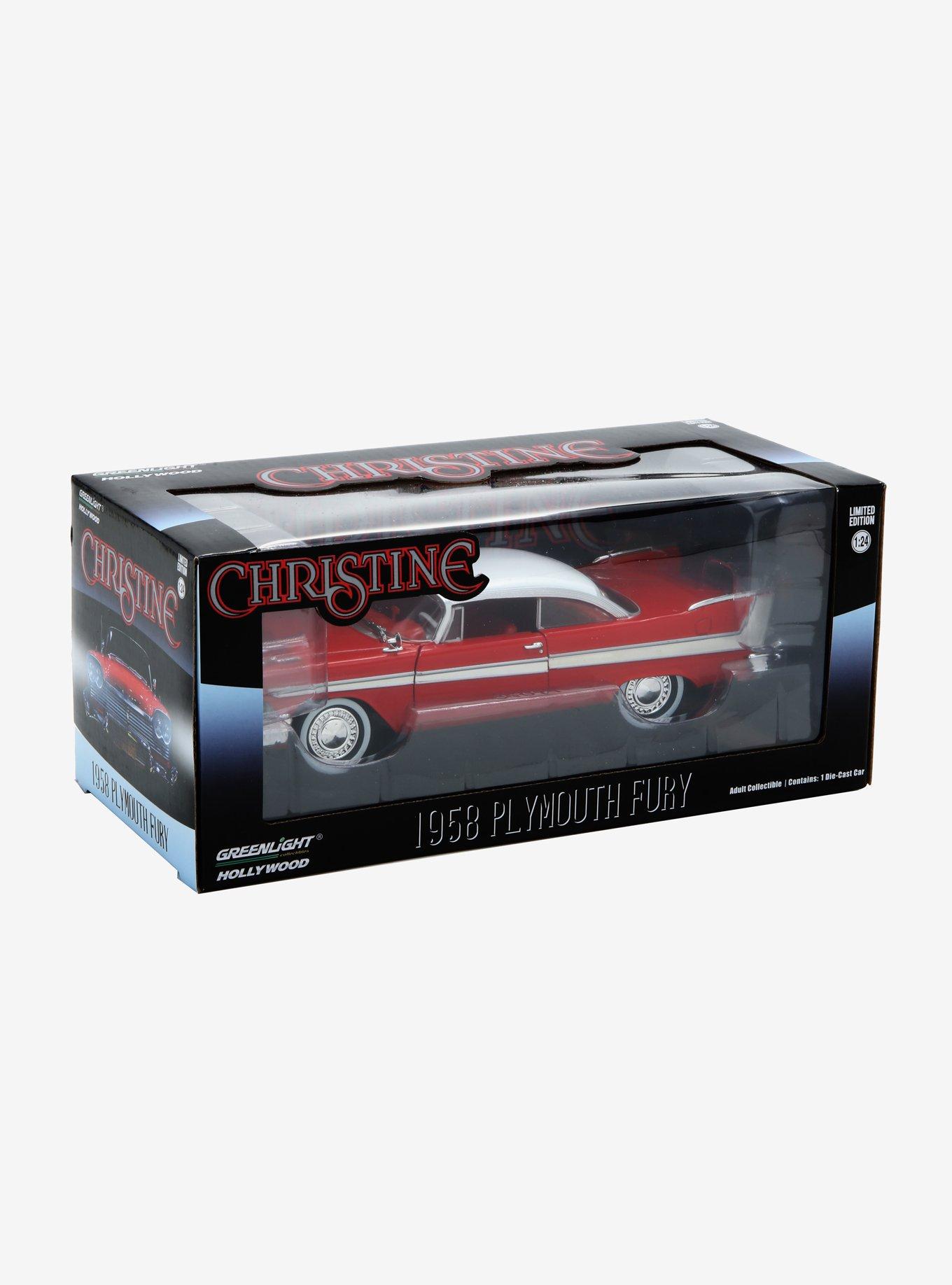 Christine 1958 Plymouth Fury 1:24 Scale Diecast Collectible Figure, , alternate