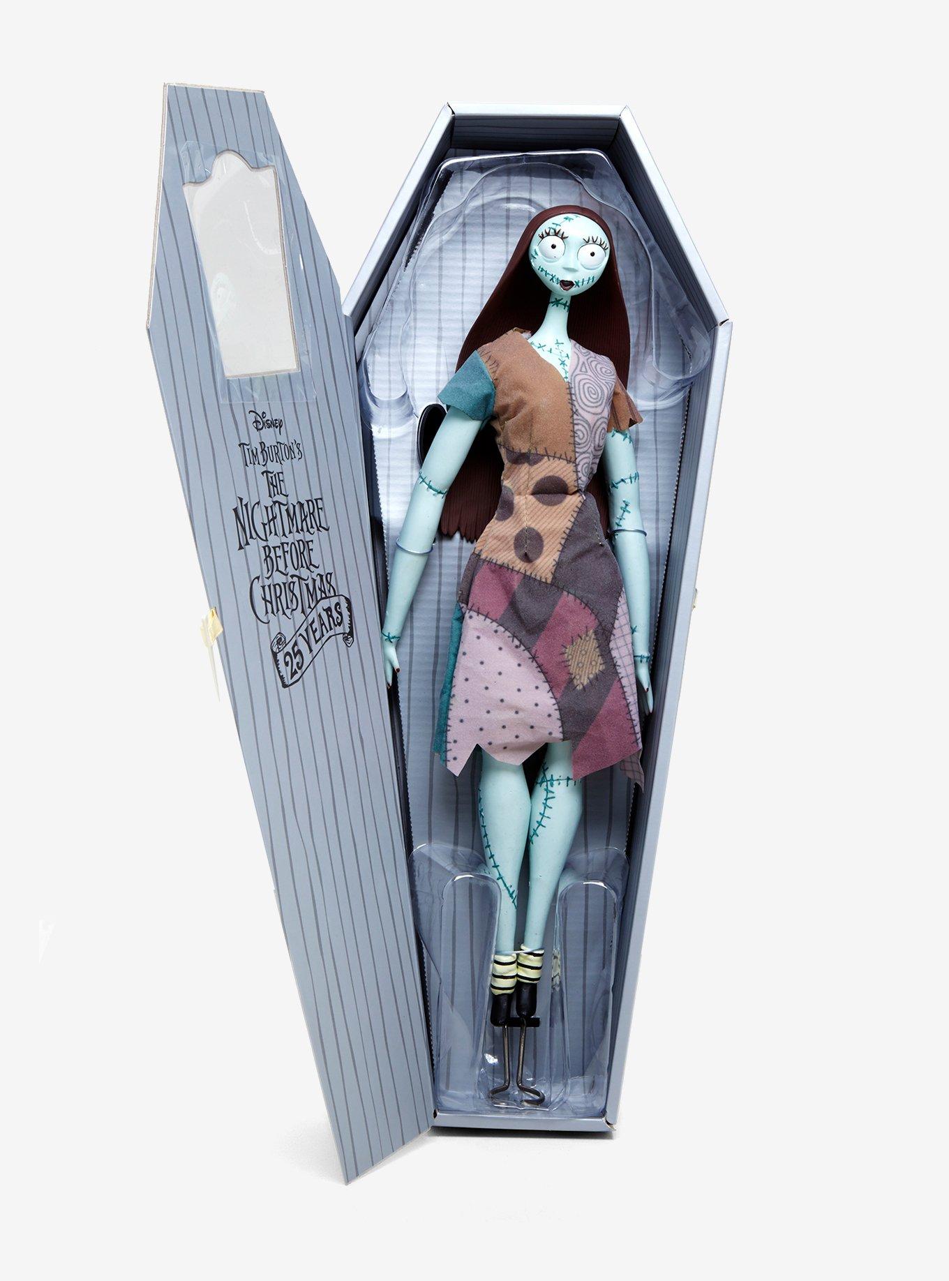 The Nightmare Before Christmas 25th Anniversary Sally 16 Inch Limited Edition Coffin Doll Hot Topic Exclusive, , alternate