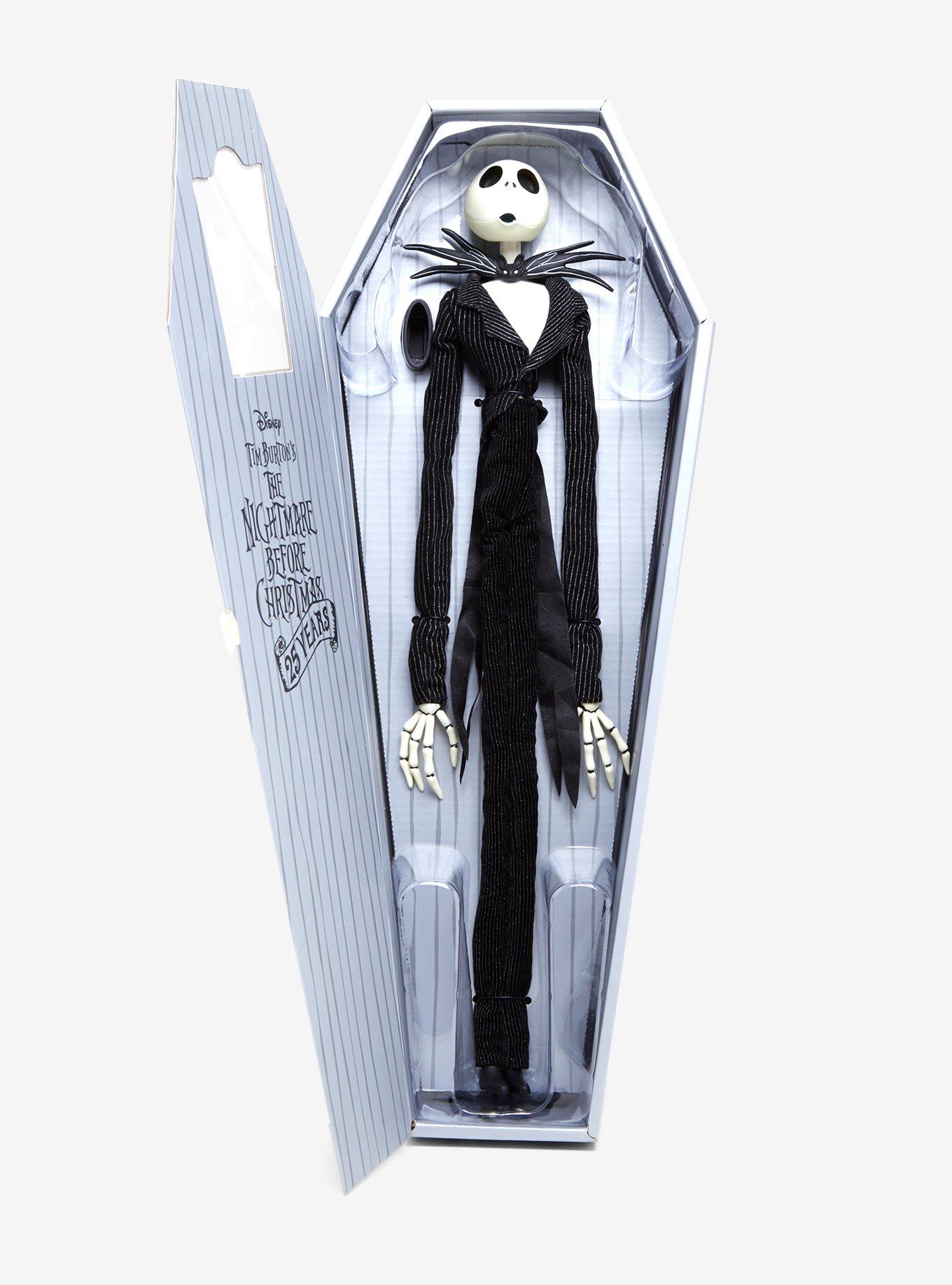 The Nightmare Before Christmas 25th Anniversary Jack Skellington 16 Inch Limited Edition Coffin Doll Hot Topic Exclusive, , alternate