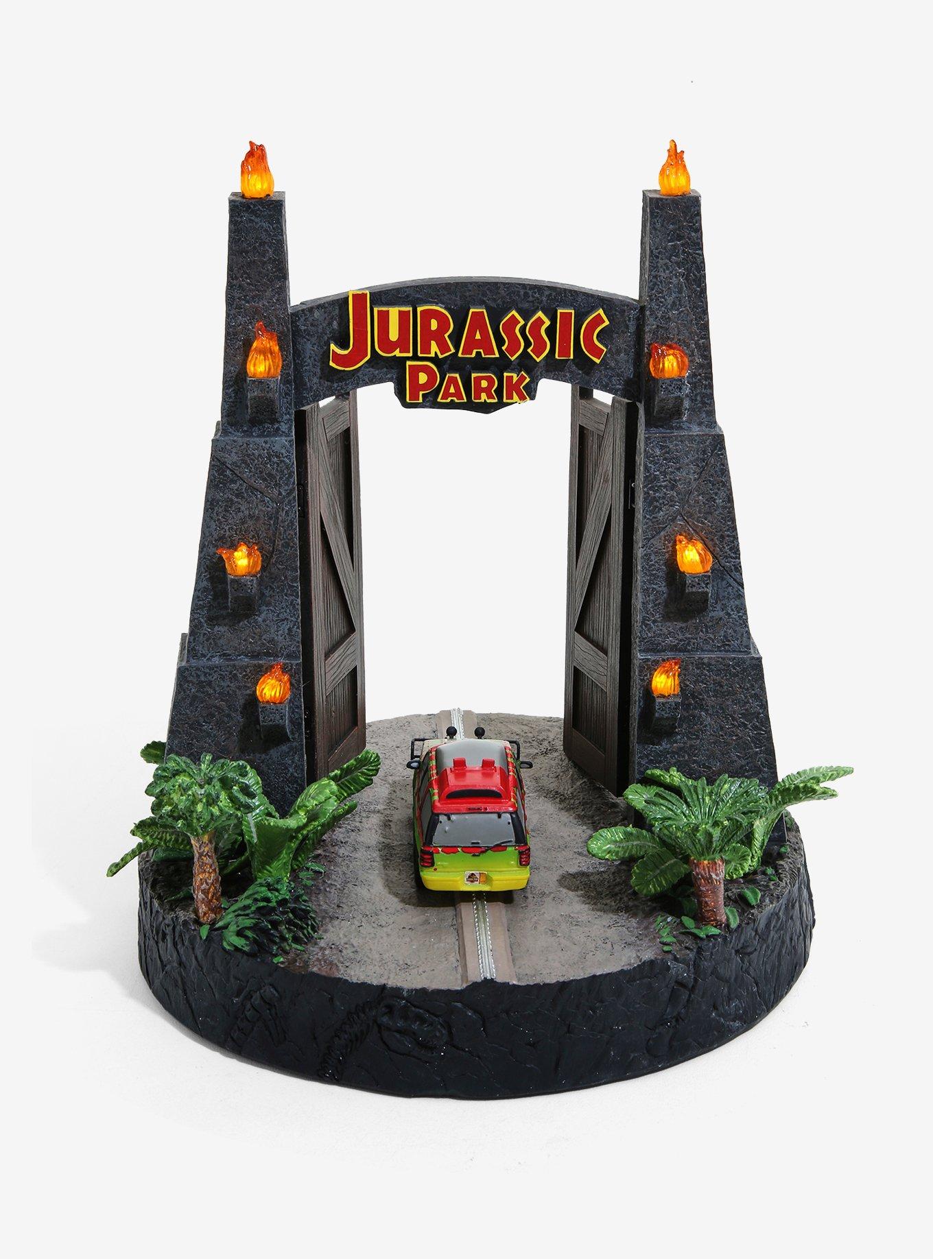 Jurassic Park Gates Environment Sculpture, , alternate