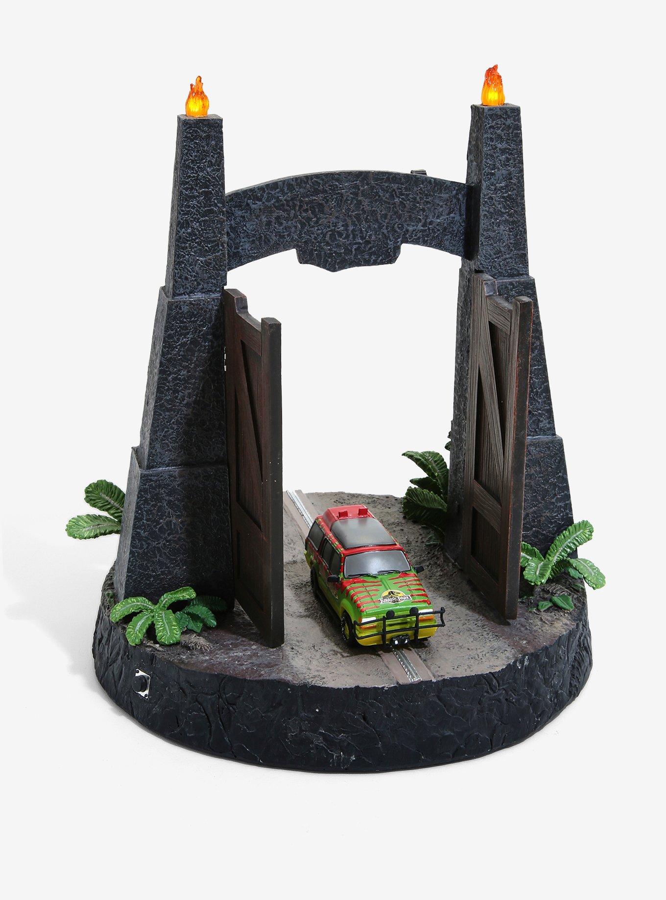 Jurassic Park Gates Environment Sculpture, , alternate
