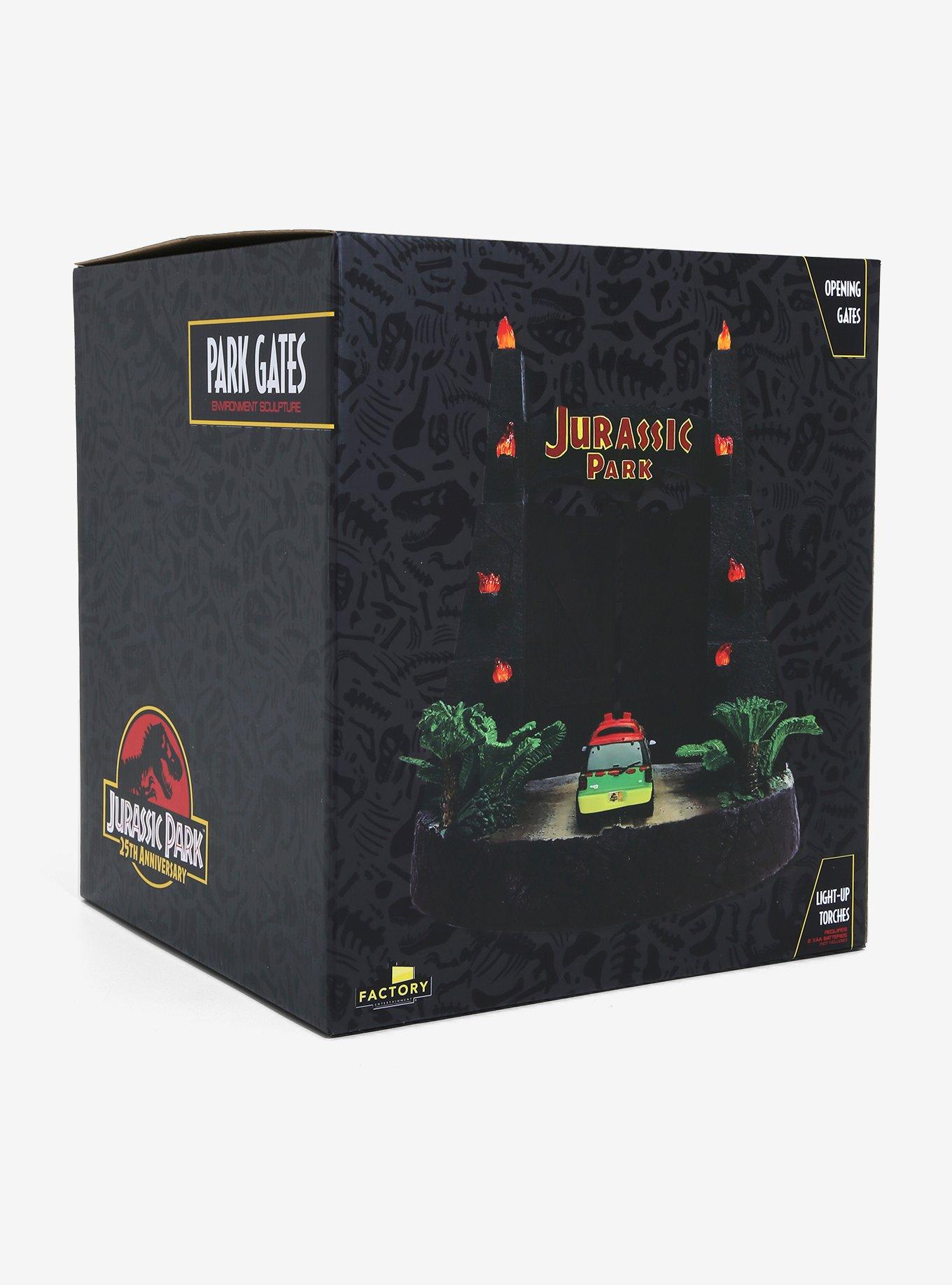 Jurassic Park Gates Environment Sculpture, , alternate