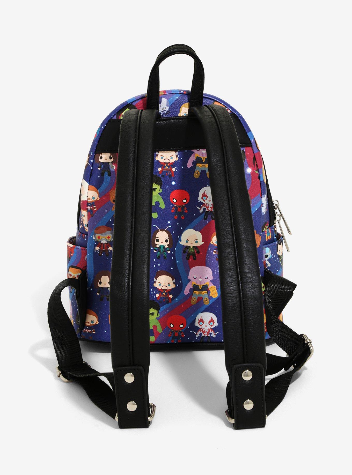 Loungefly Marvel Avengers Infinity War Chibi Character Mini Backpack Hot Topic