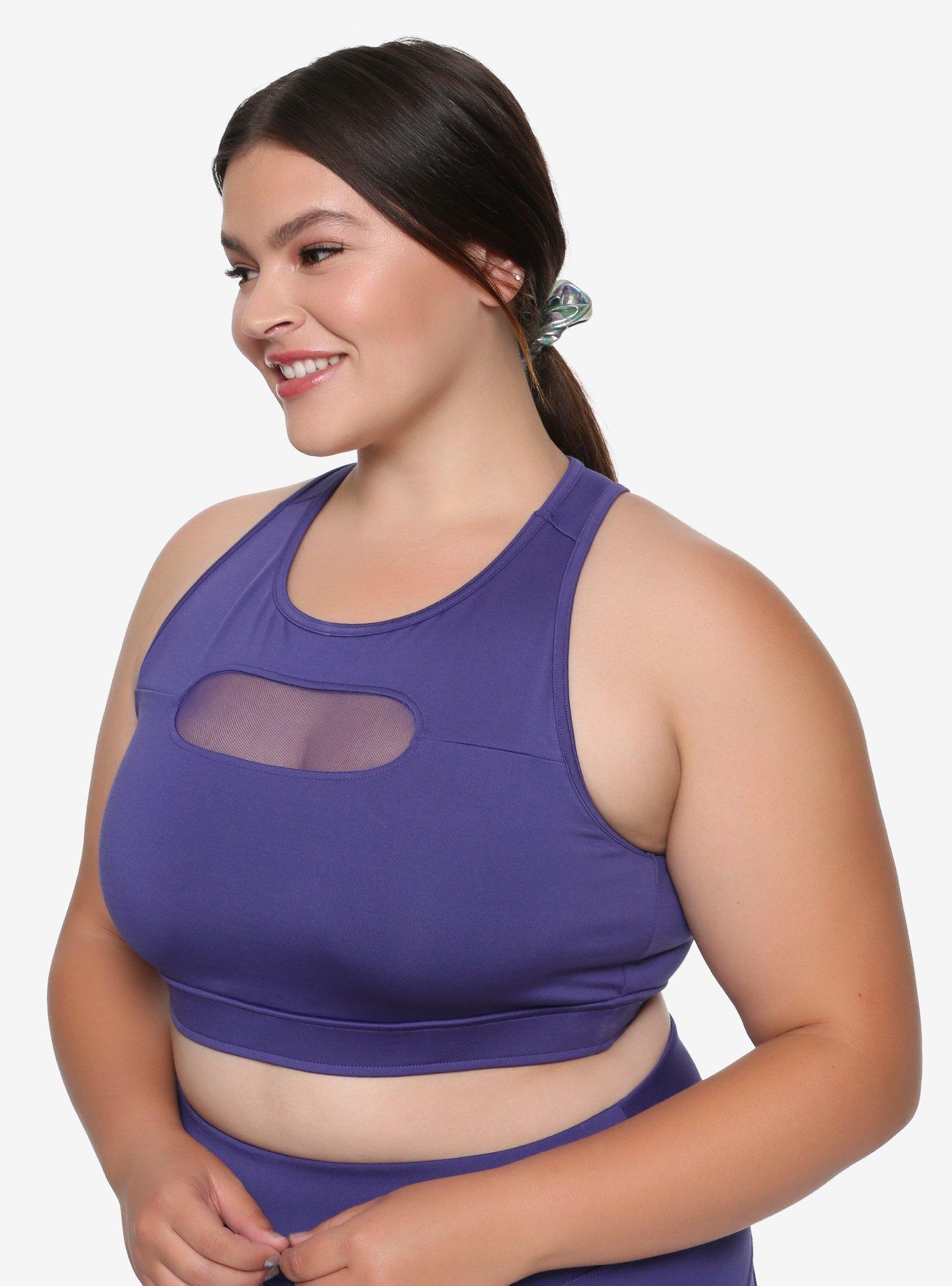 Star Wars: The Clone Wars Asajj Ventress Low-Impact Sports Bra Plus Size, , alternate