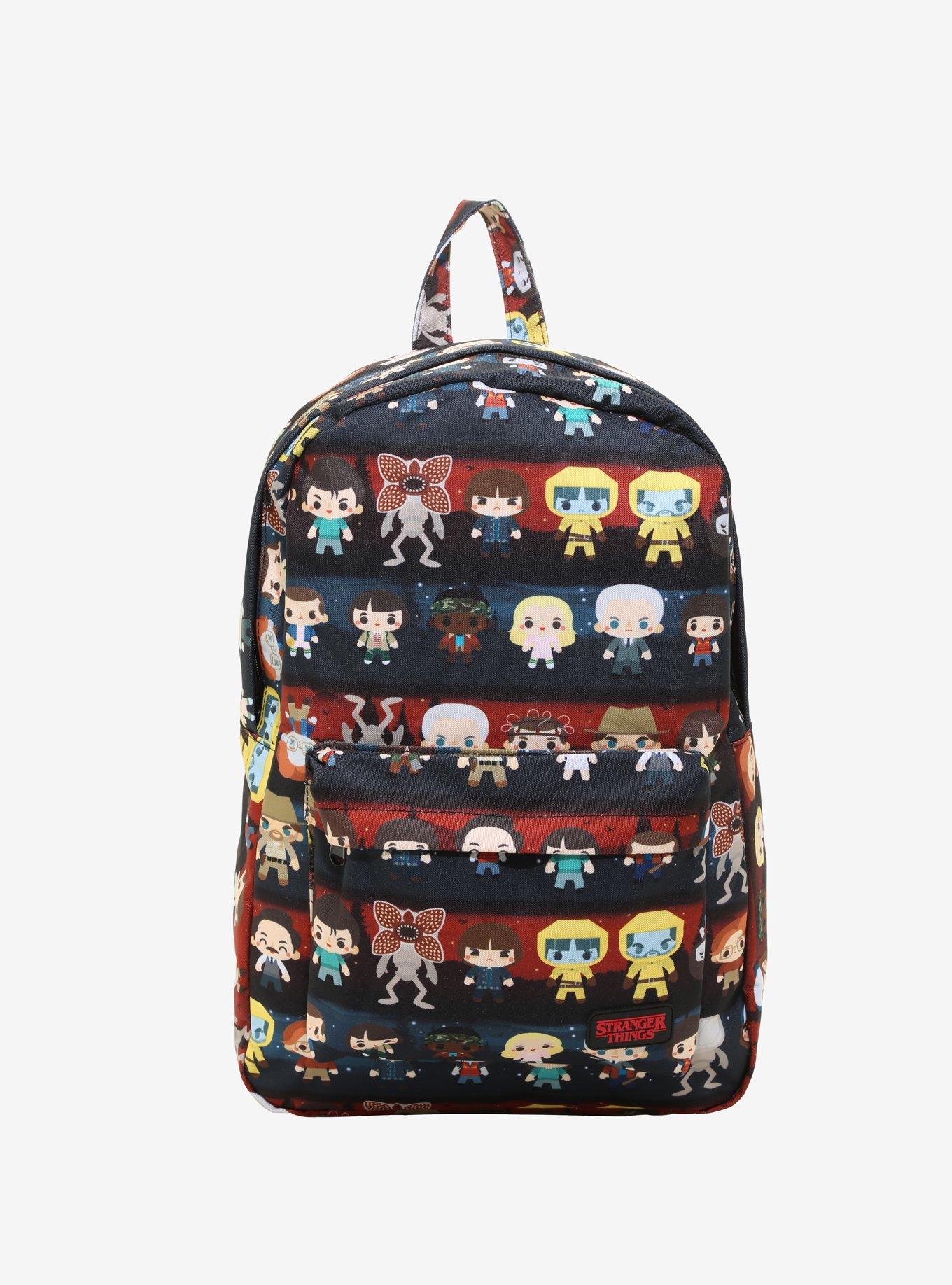 Stranger Things 2 Chibi Characters Backpack, , alternate