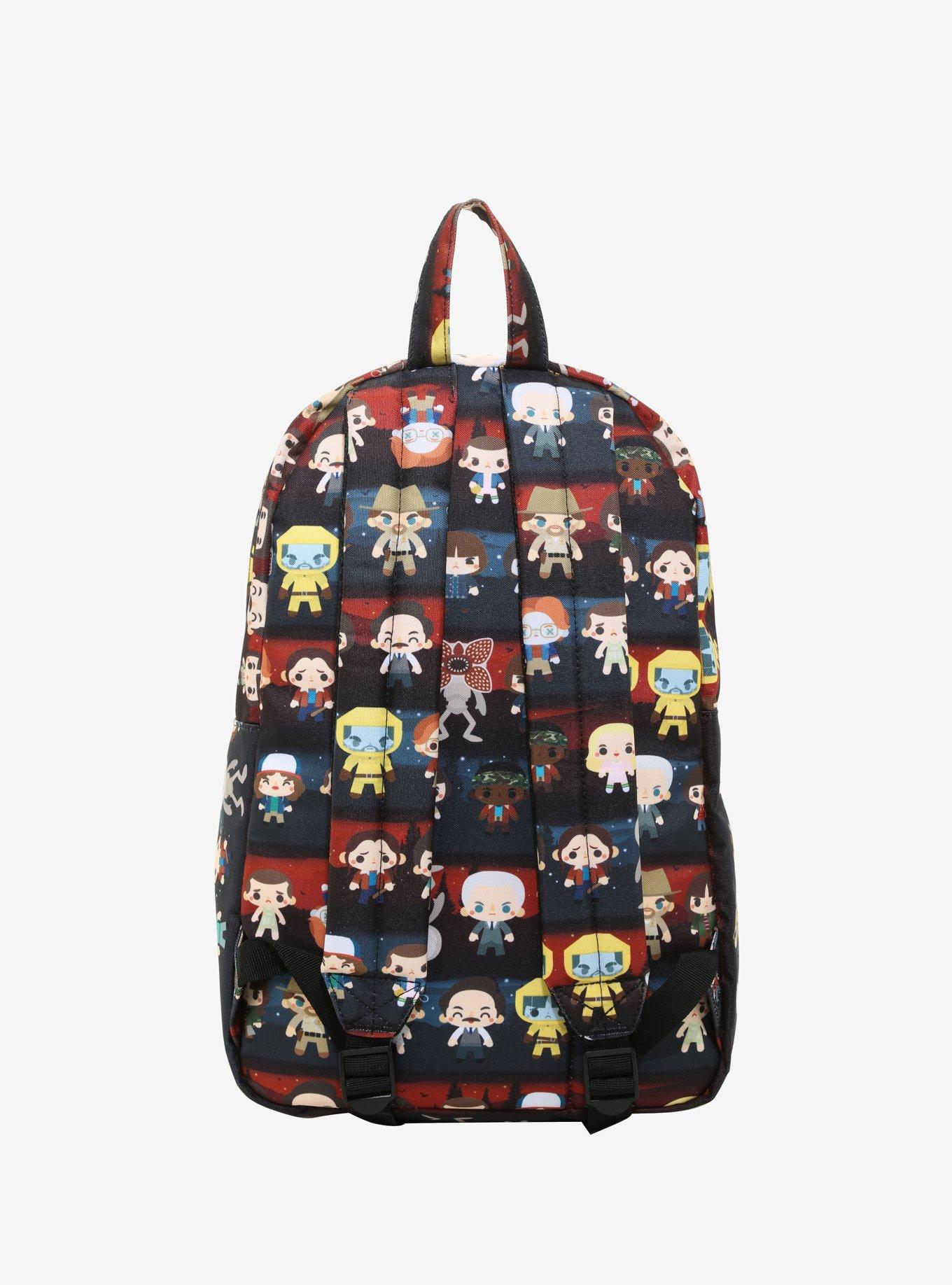 Stranger Things 2 Chibi Characters Backpack, , alternate