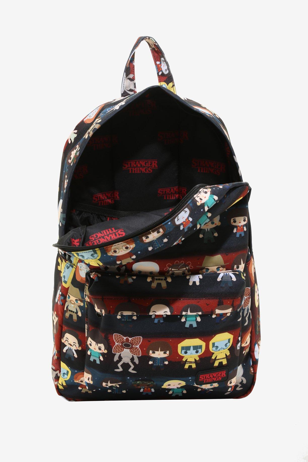 Stranger Things 2 Chibi Characters Backpack, , alternate