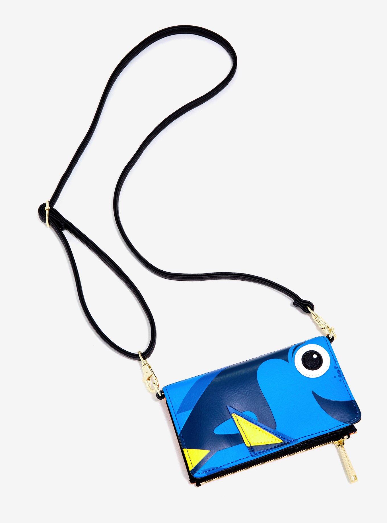 Loungefly Disney Pixar Finding Nemo Dory & Nemo Crossbody Wallet, , alternate