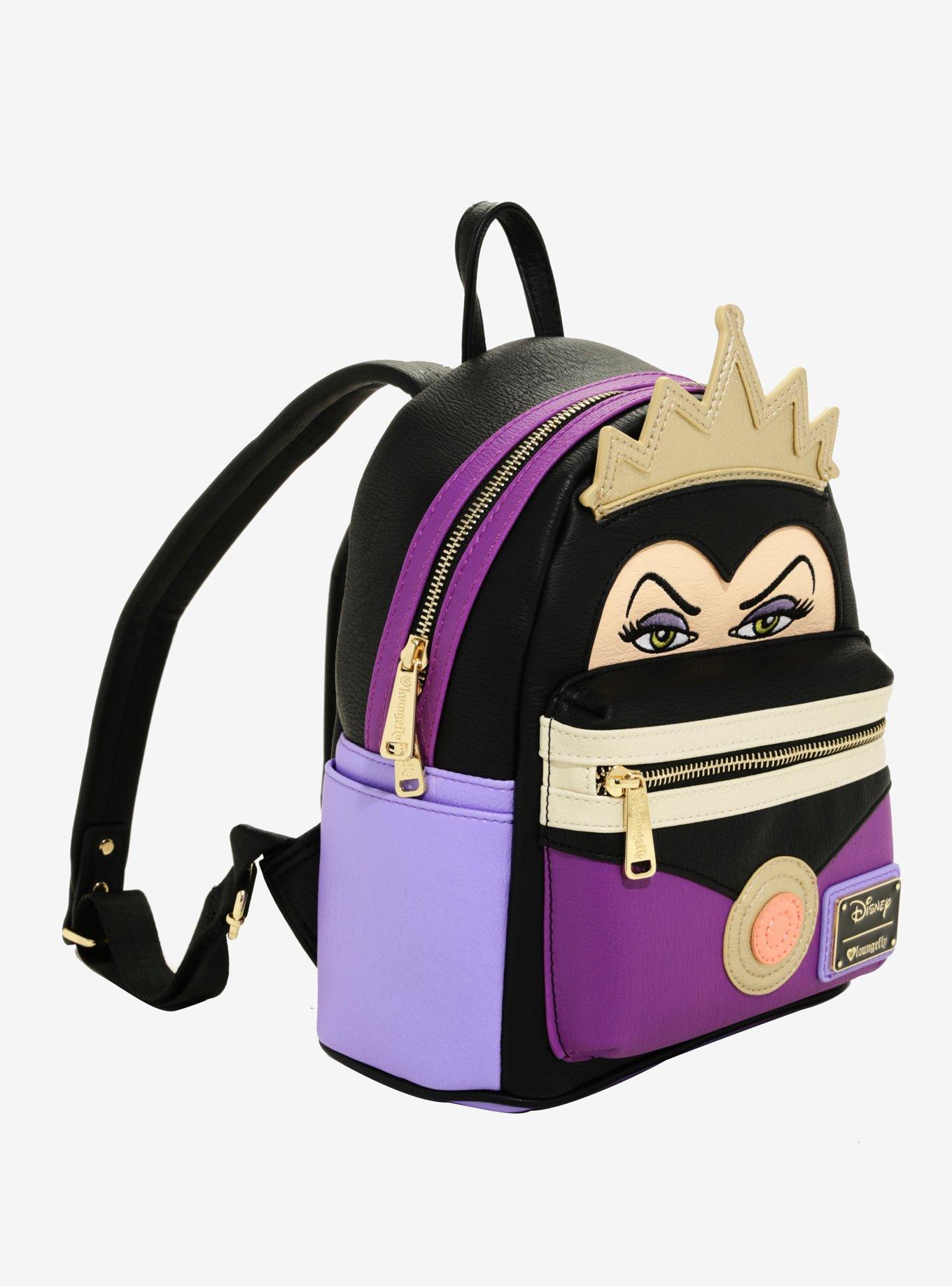 Loungefly Disney Snow White And The Seven Dwarfs Evil Queen Character Mini Backpack, , alternate