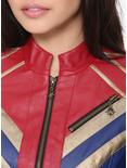 Marvel Captain Marvel Faux-Leather Jacket, , alternate