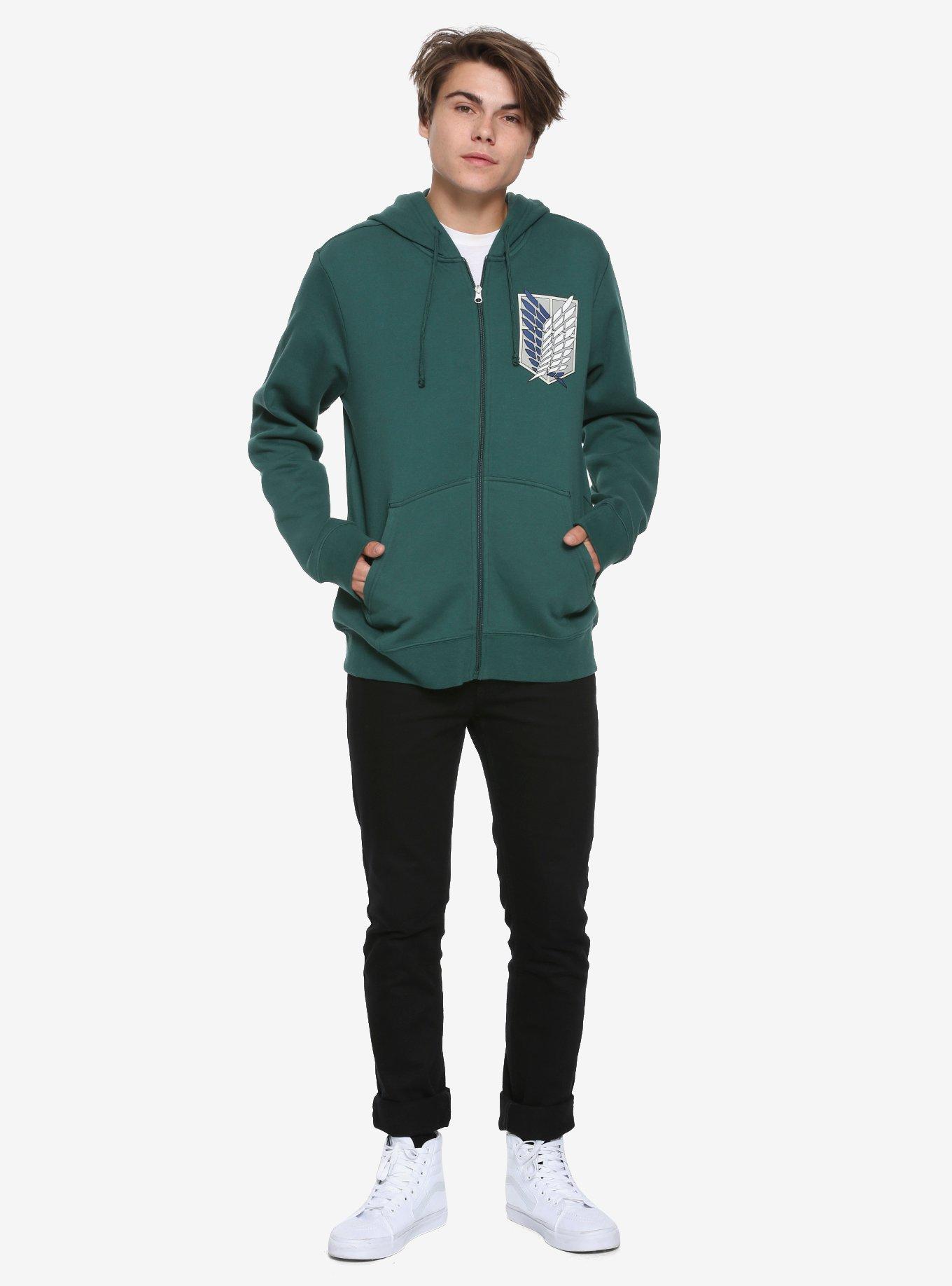 Attack On Titan Scouting Legion Hoodie, , alternate