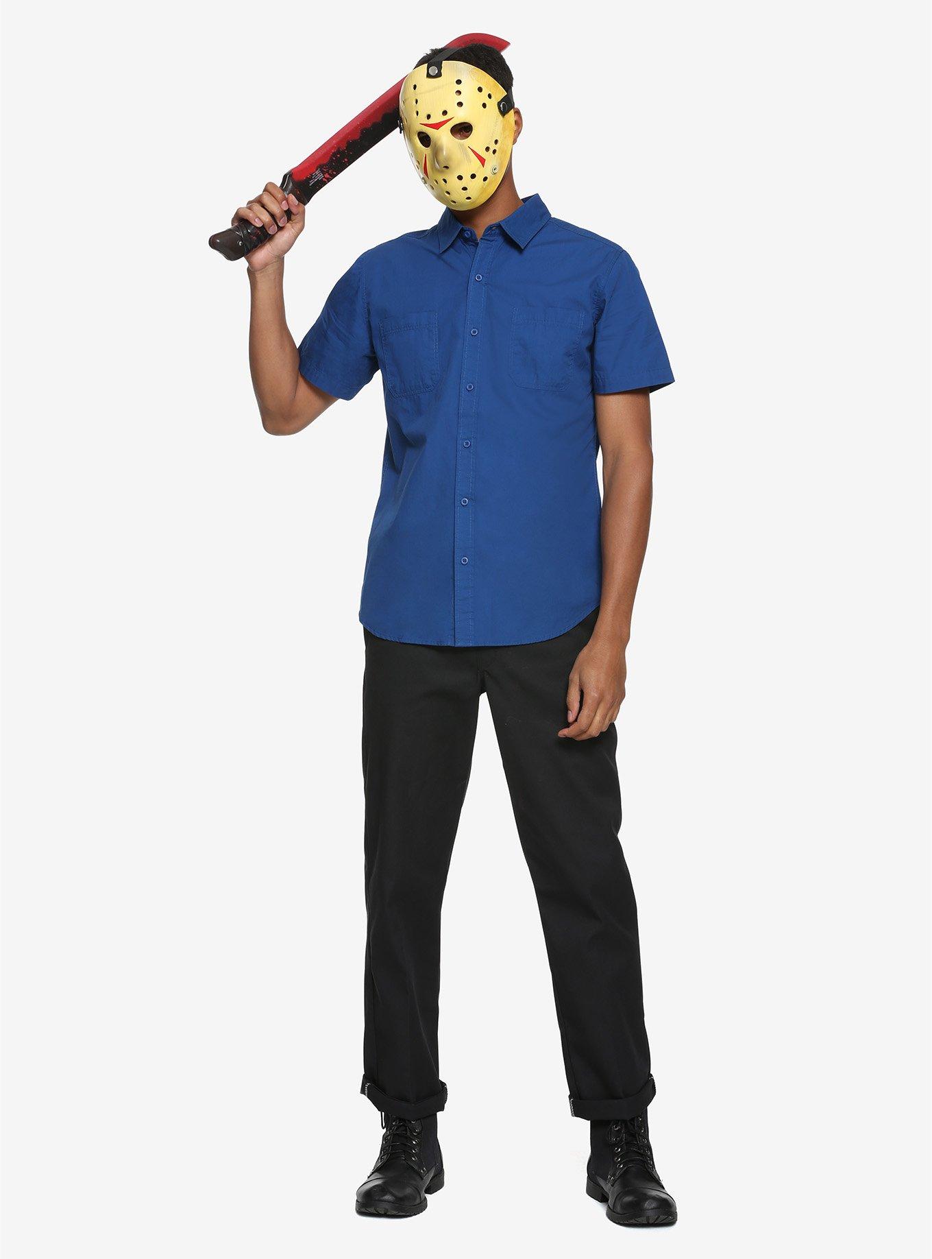 Friday The 13th Jason Mask Prop Replica, , alternate