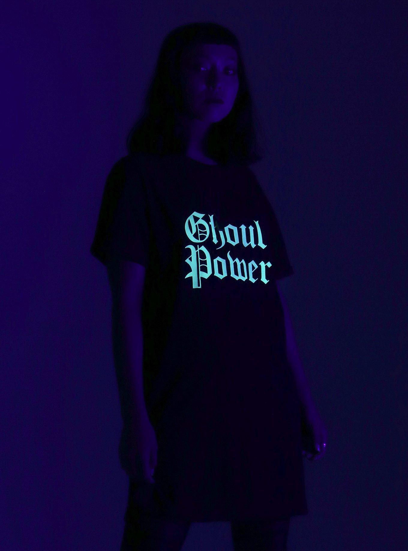 Ghoul Power Girls T-Shirt Dress, , alternate
