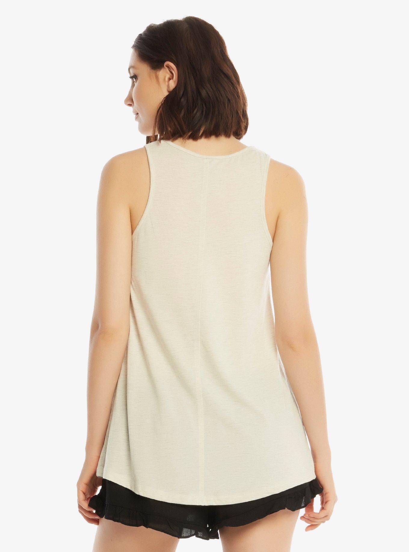 Star Wars Vitruvian Porg Womens Tank Top - BoxLunch Exclusive, , alternate