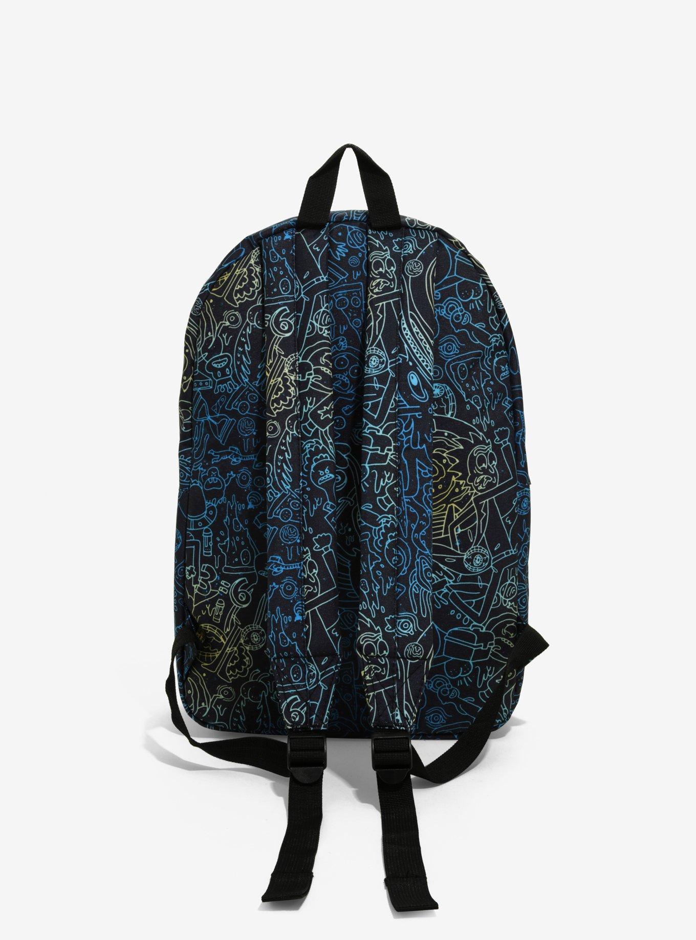 Rick And Morty Maze Backpack, , alternate
