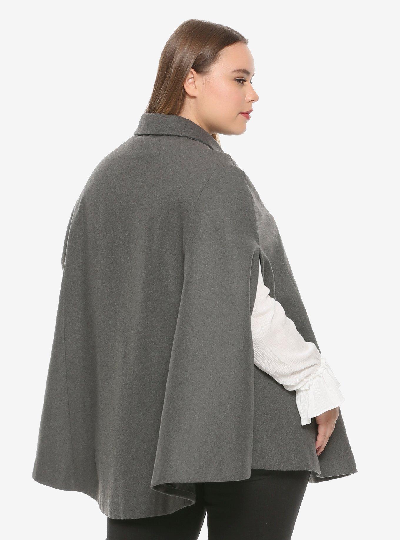 Outlander Girls Cape Plus Size Hot Topic Exclusive, , alternate